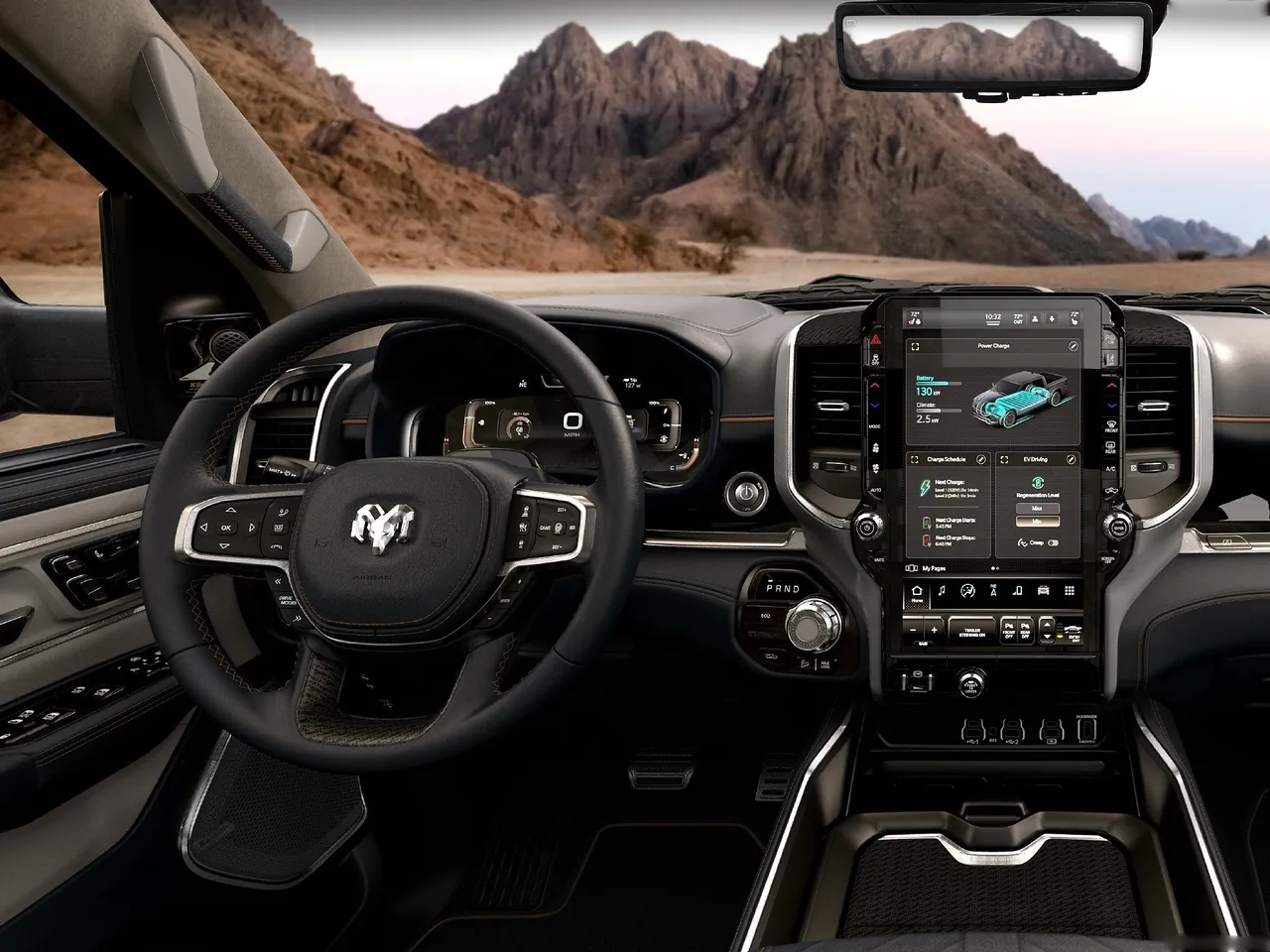 Ram 1500 REV (2025) – interiér