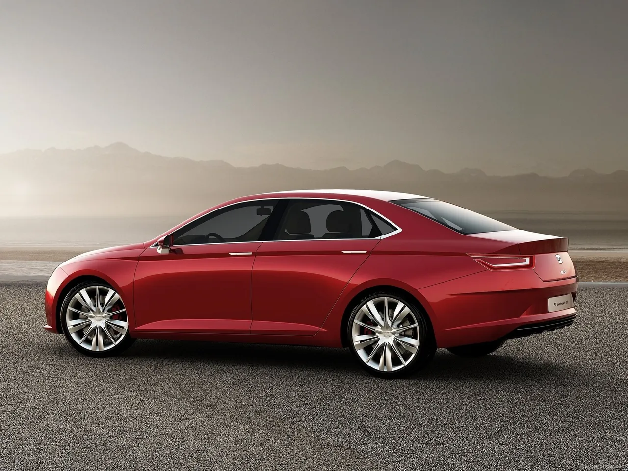 Seat IBL Concept (2011) – zadní tříčtvrteční pohled