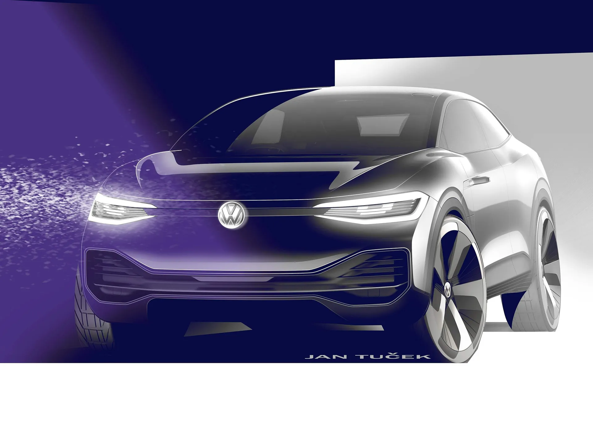 Volkswagen ID Crozz Concept (2017) – designové skici