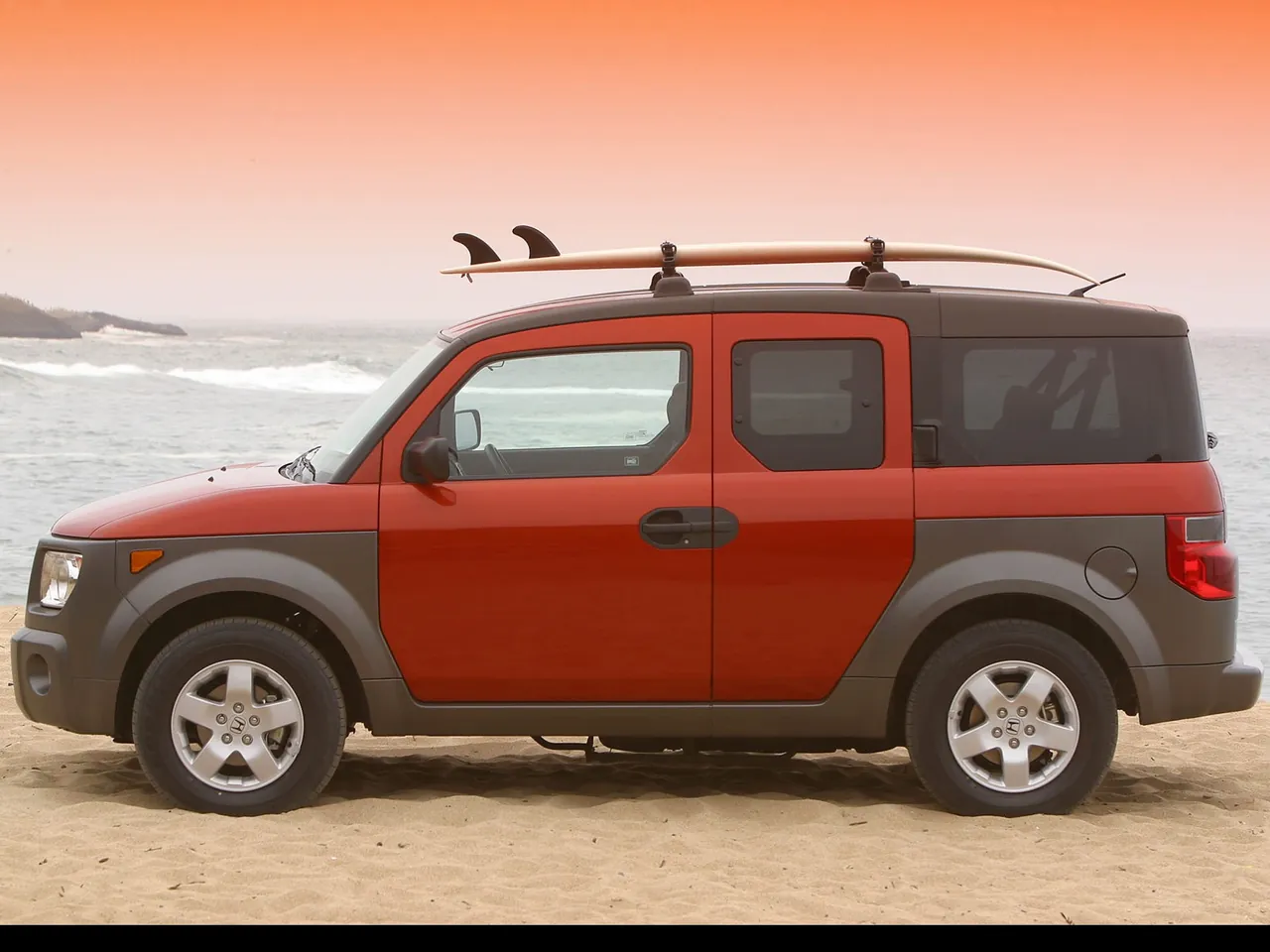 Honda Element EX (2003) – boční profil