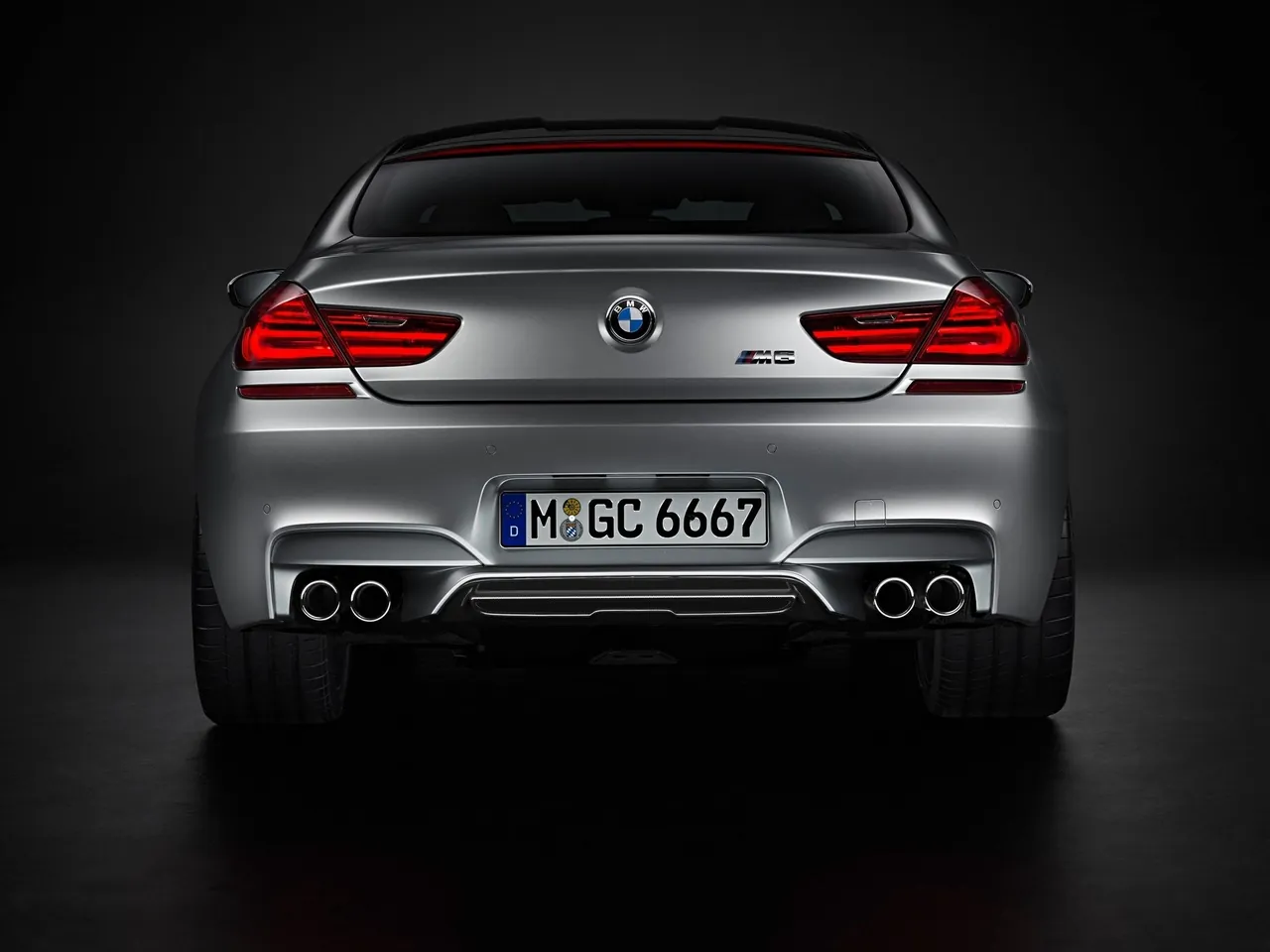 BMW M6 Gran Coupe (2014) – zezadu
