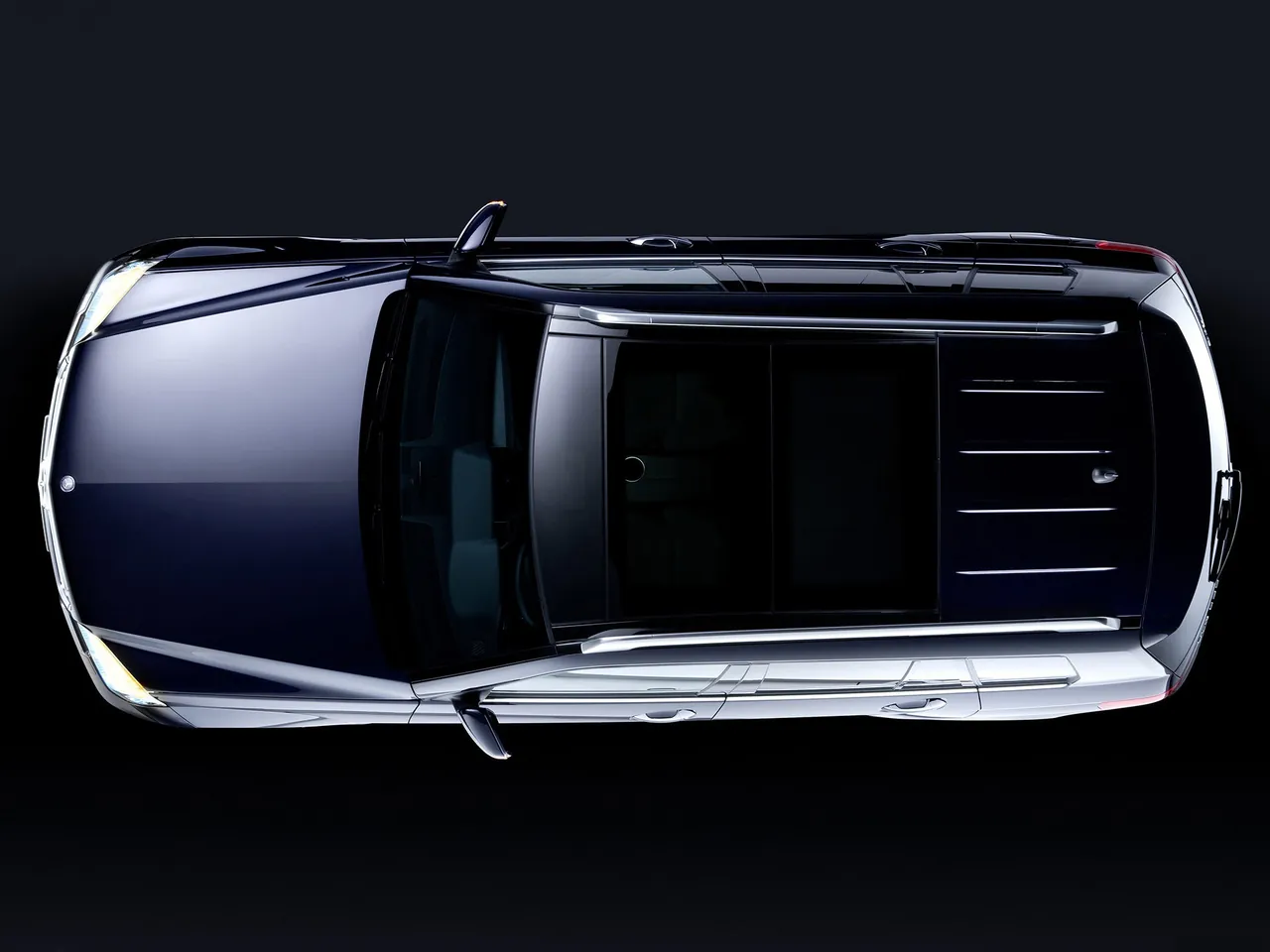 Mercedes-Benz GLK-Class (2010) - Top view