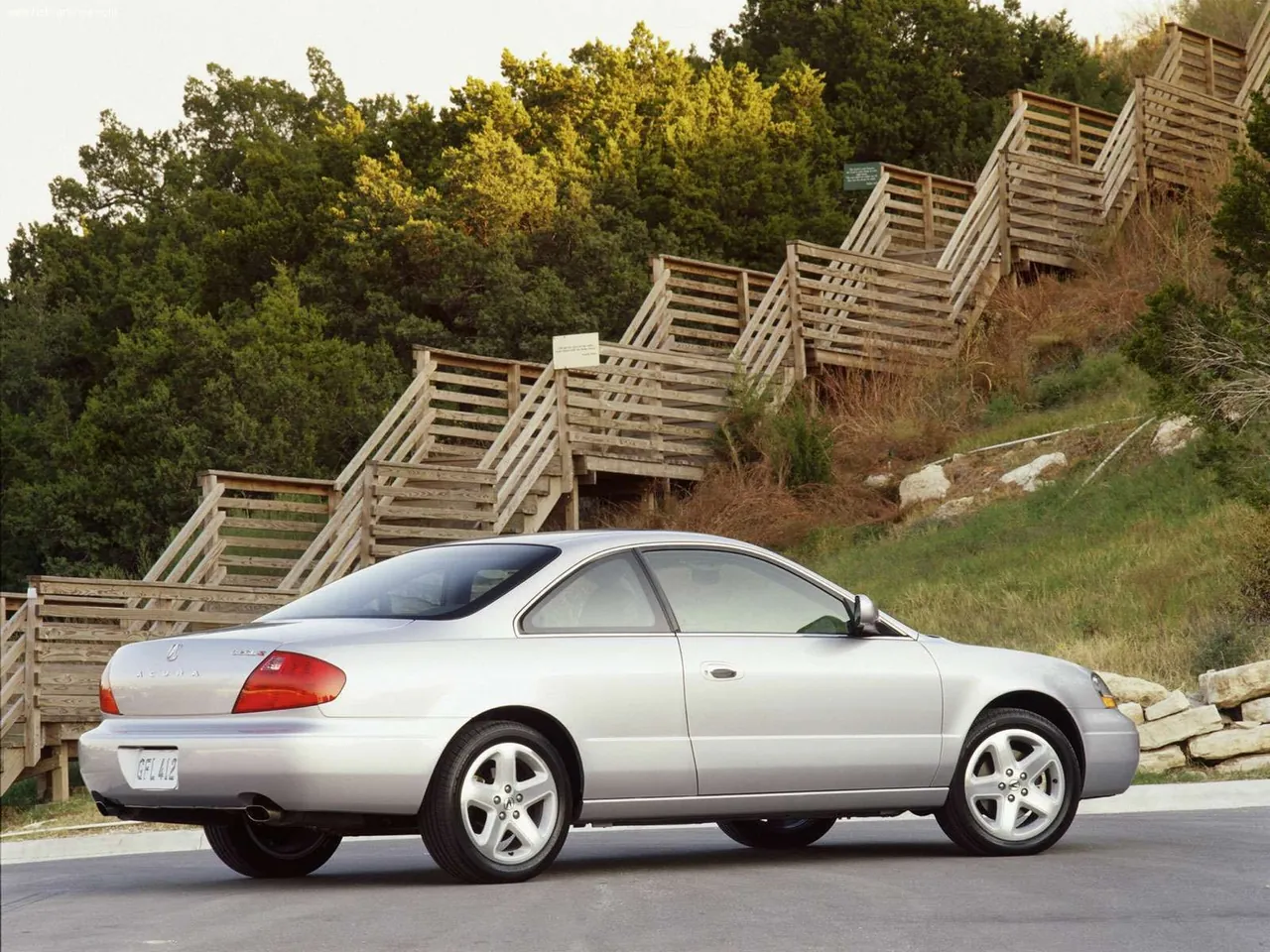 Acura 3.2 CL Type-S (2001) – zadní tříčtvrteční pohled