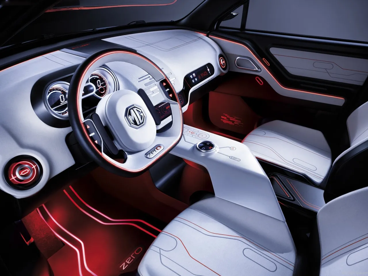 MG Zero Concept (2010) – interiér