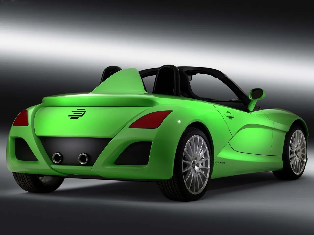 EDAG Show Car No 8 (2005) – zadní tříčtvrteční pohled