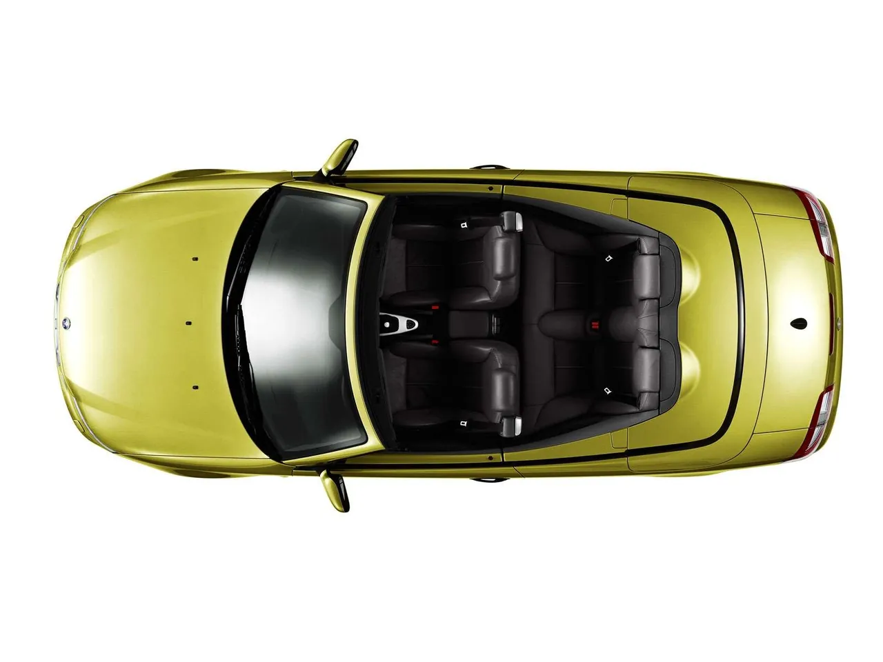 Saab 9-3 Convertible (2005) – pohled shora