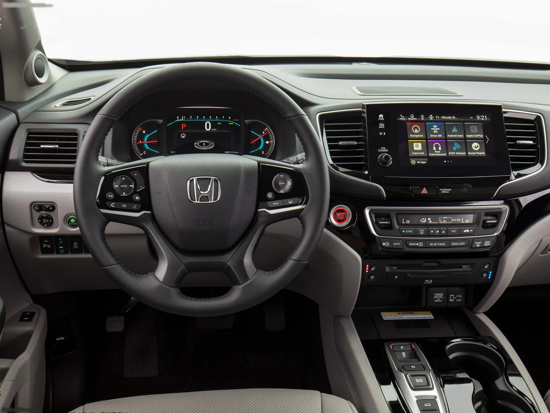 Honda Pilot (2019) - Interior