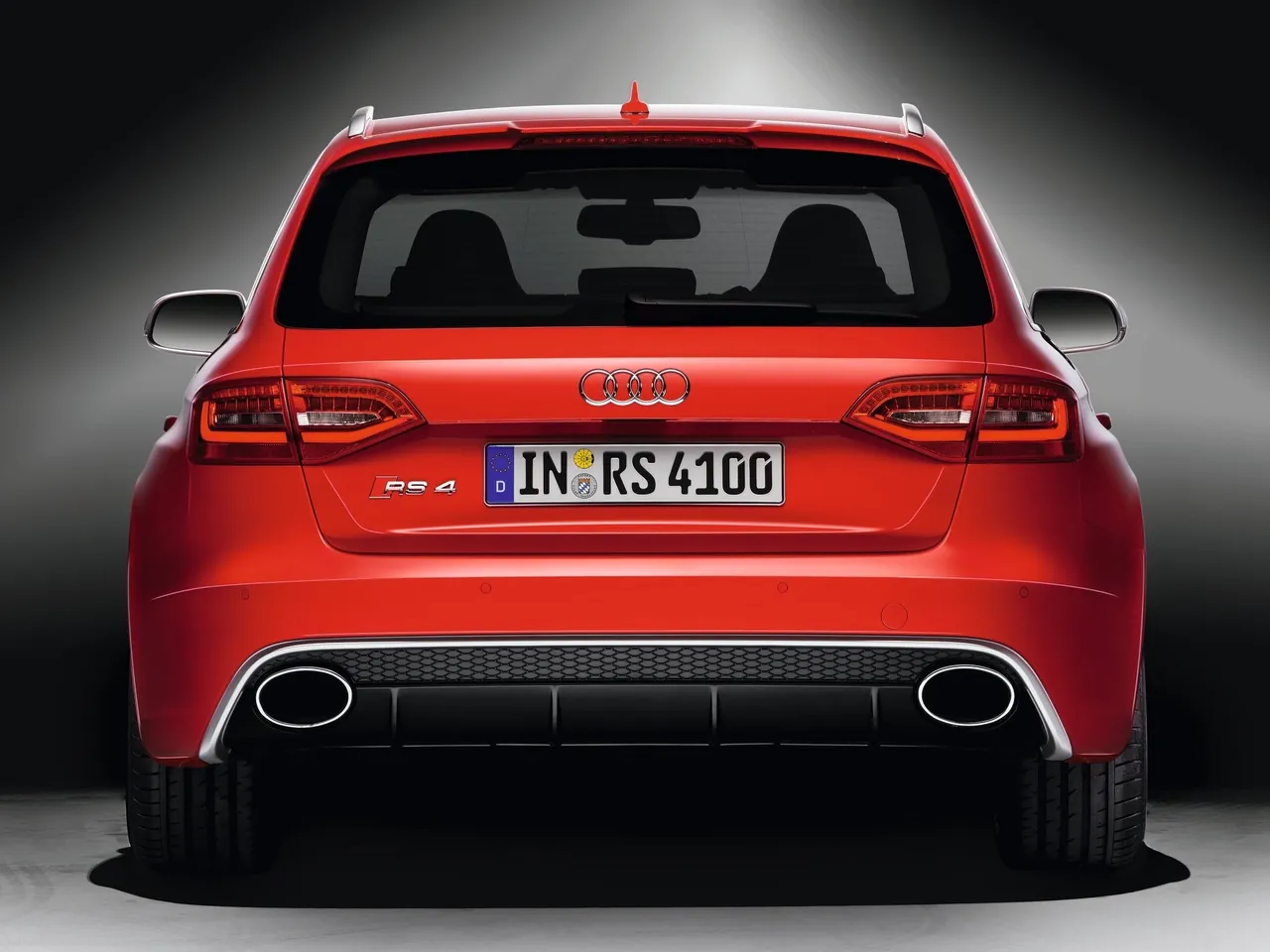 Audi RS4 Avant (2013) – zezadu