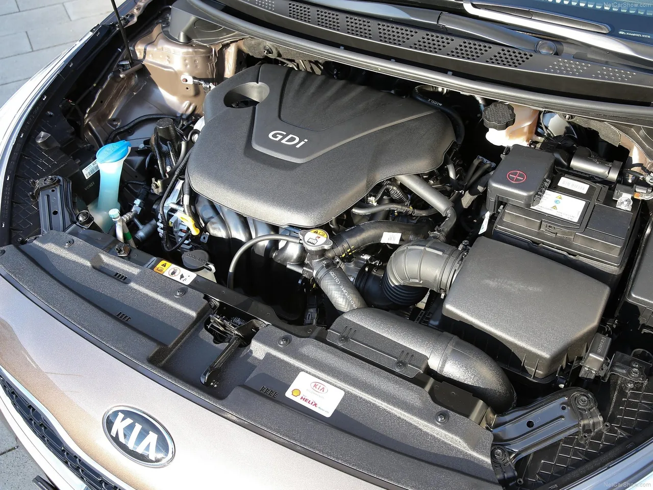 Kia Ceed SW (2013) – motorový prostor