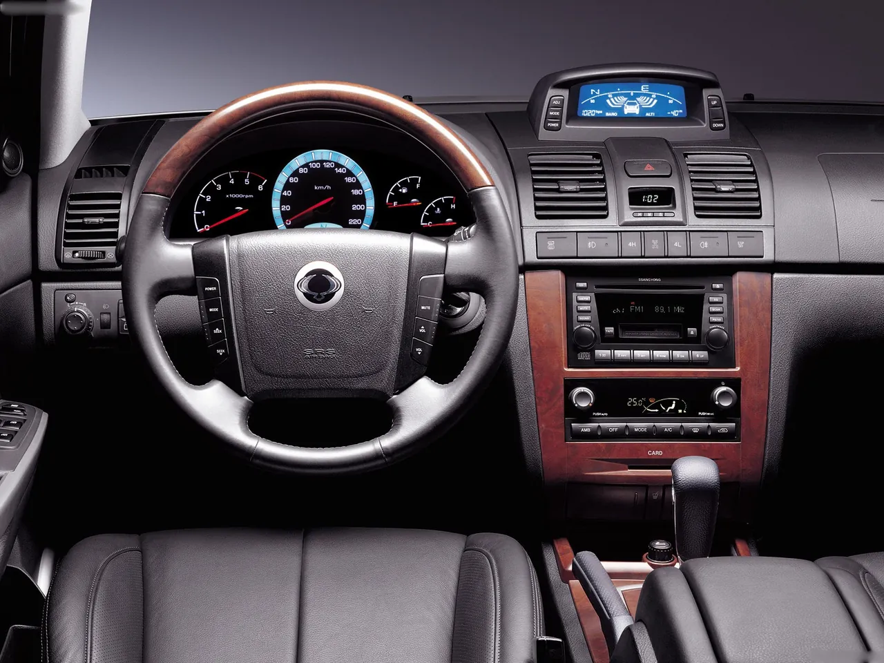 SsangYong Rexton (2005) – interiér