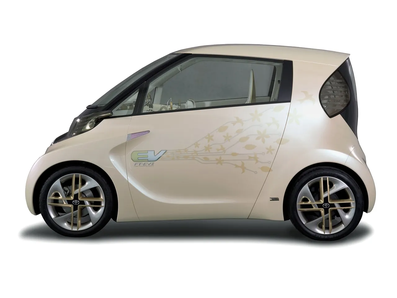Toyota FT-EV II Concept (2010) – boční profil