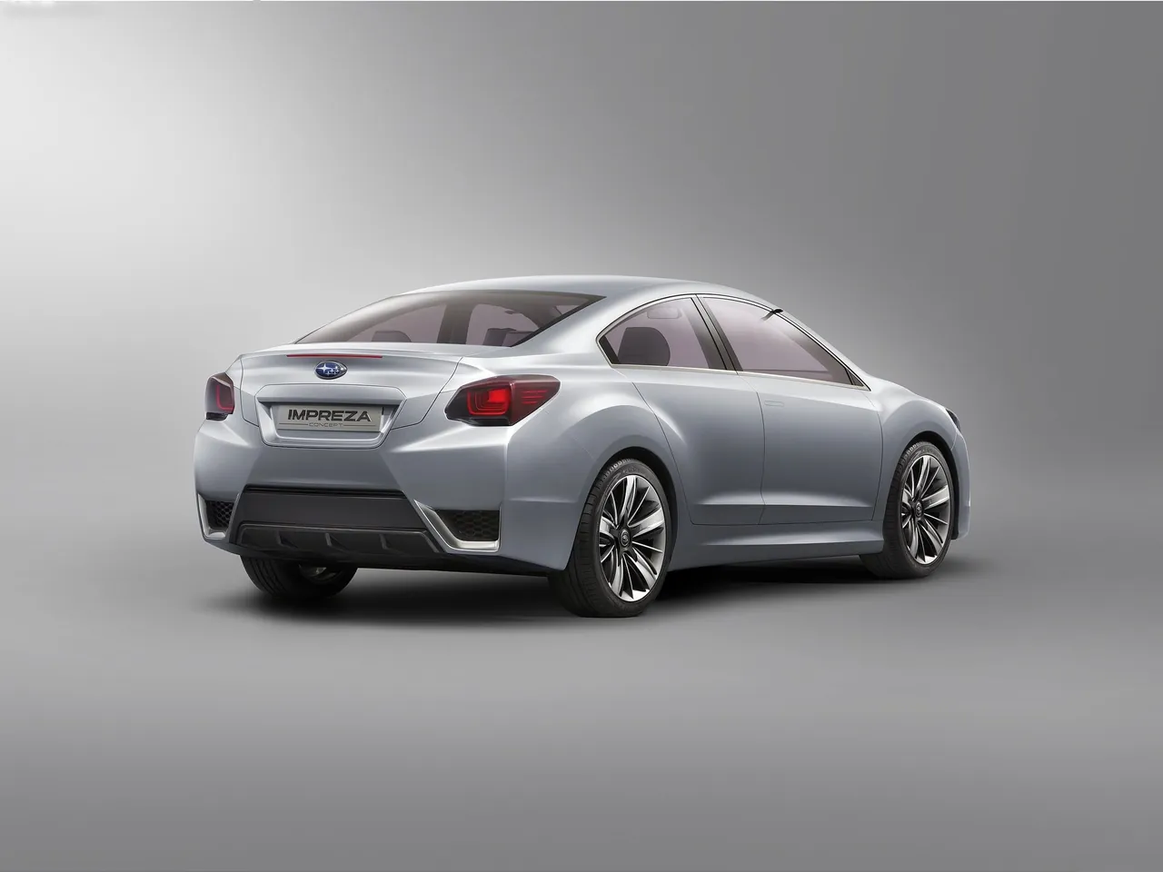 Subaru Impreza Concept (2010) – zadní tříčtvrteční pohled