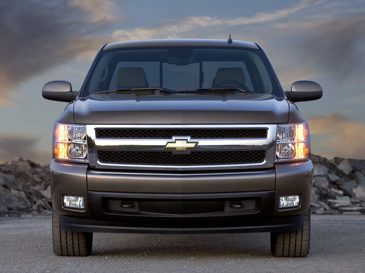 Chevrolet Silverado Extended Cab (2007) – zepředu