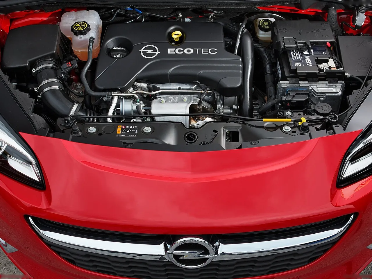 Opel Corsa (2015) - Engine Bay