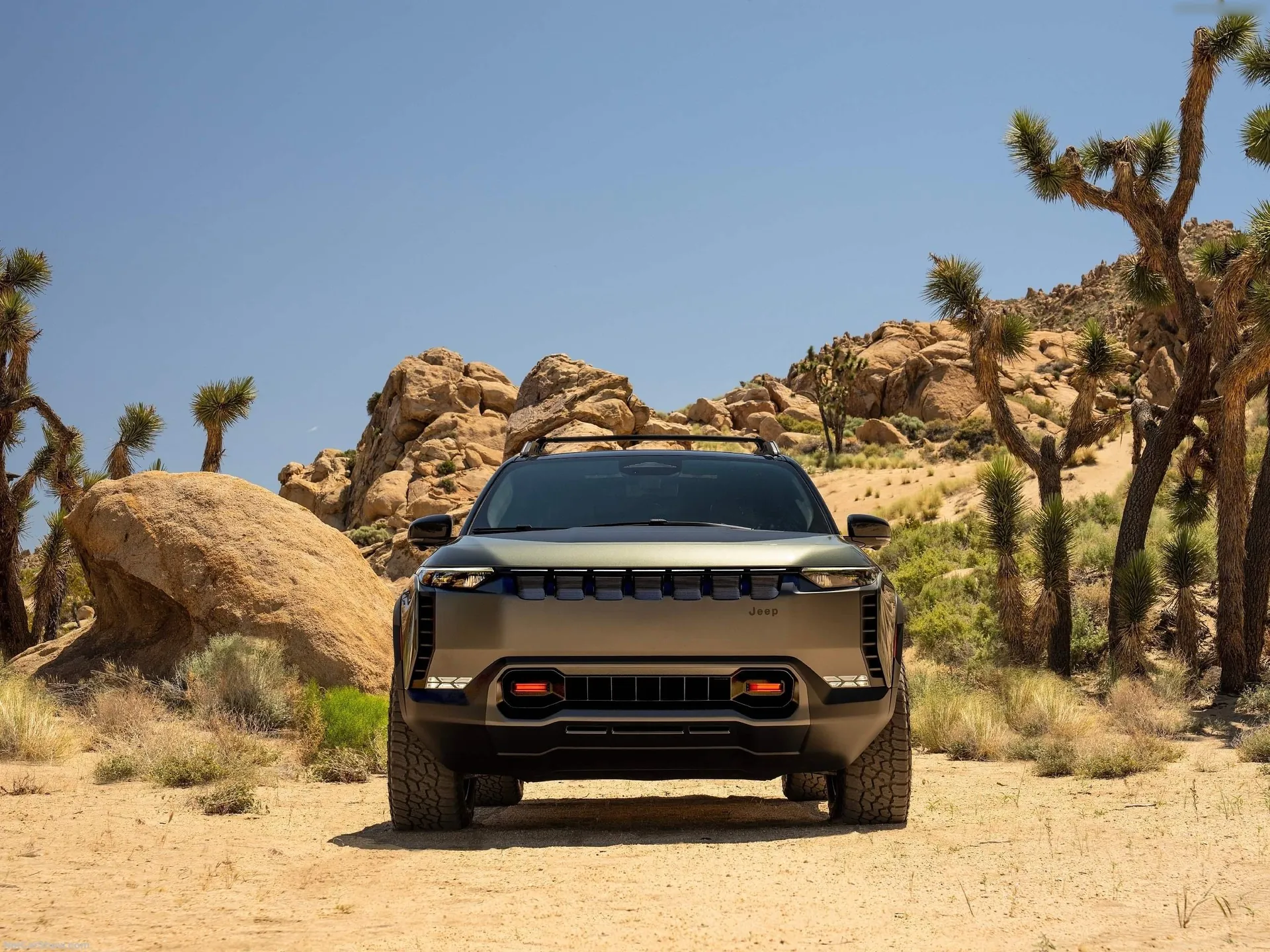 Jeep Wagoneer S Trailhawk Concept (2024) – zepředu