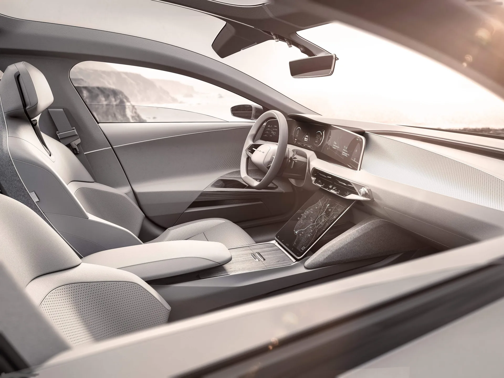 Lucid Air Concept (2016) – interiér