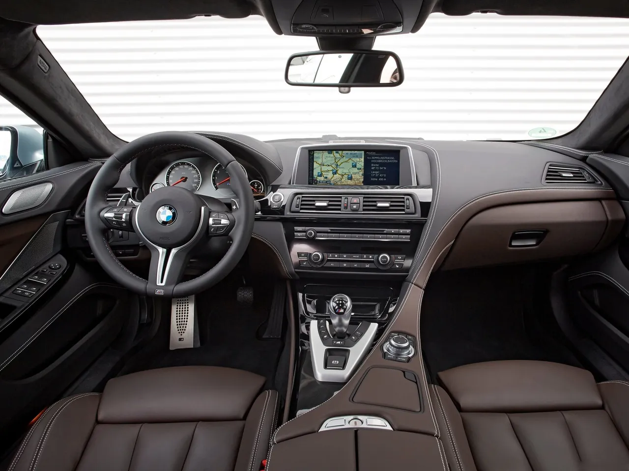BMW M6 Gran Coupe (2014) – interiér