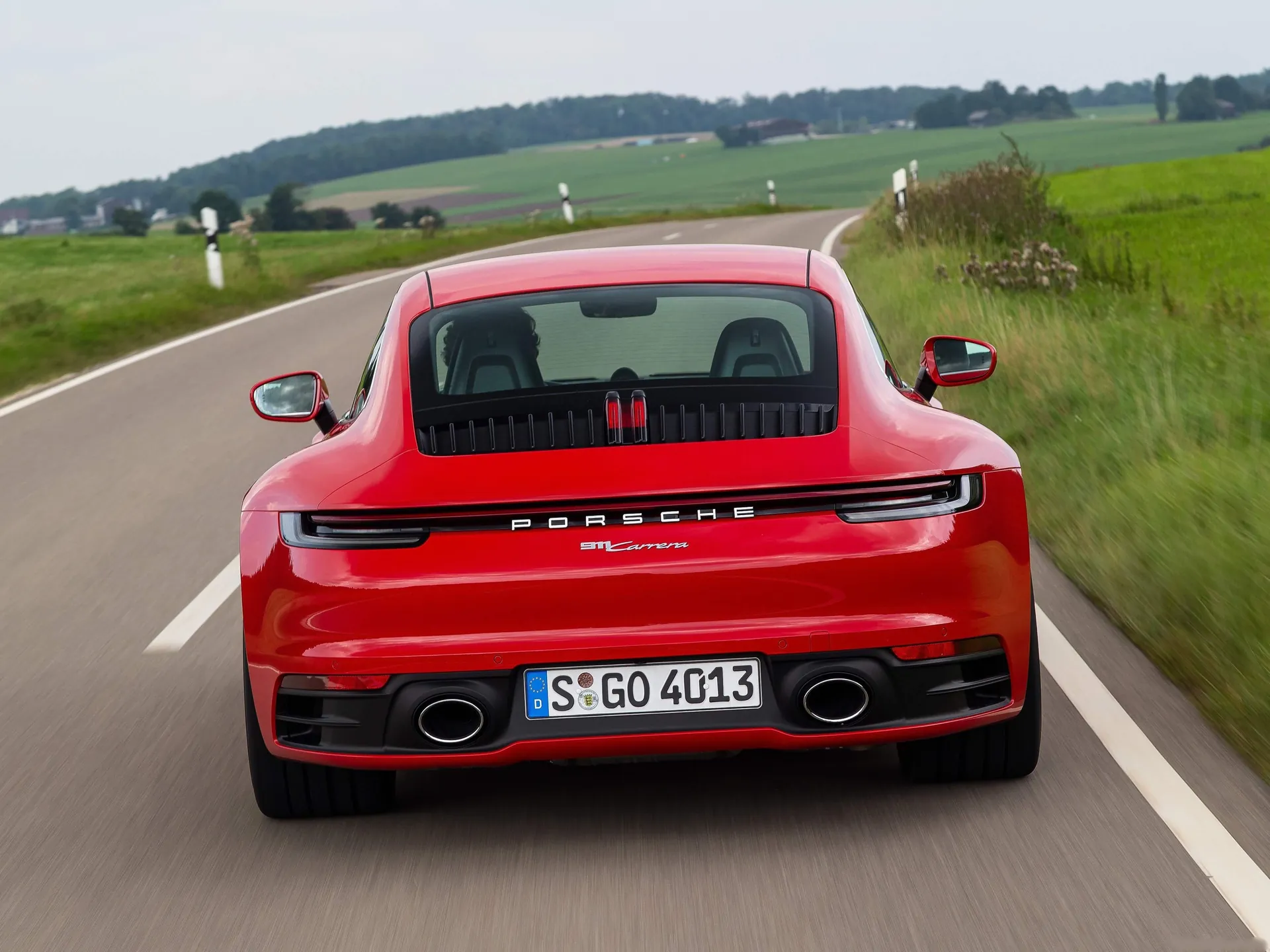 Porsche 911 Carrera Coupe (2020) – zezadu