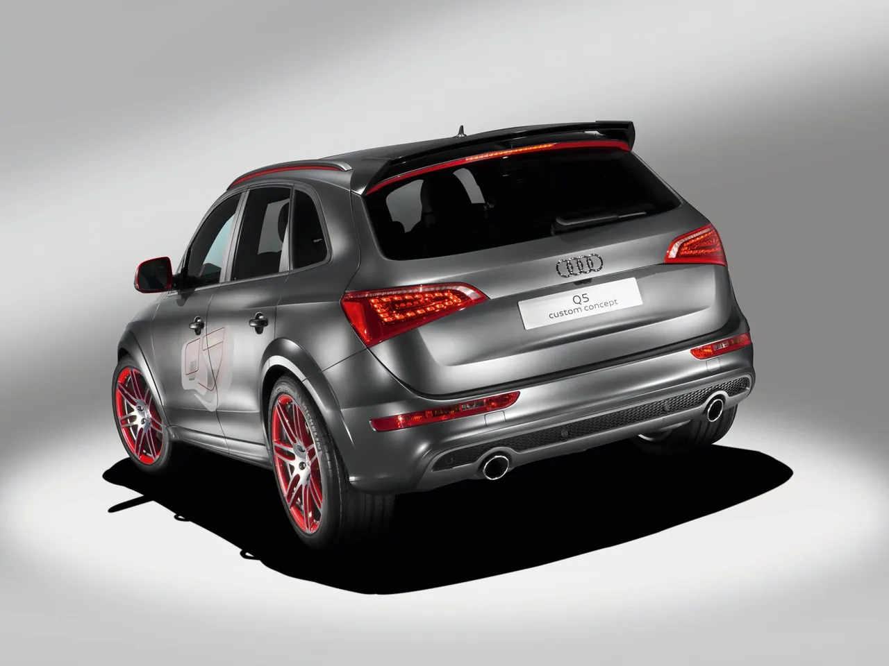 Audi Q5 Custom Concept (2009) – zadní tříčtvrteční pohled