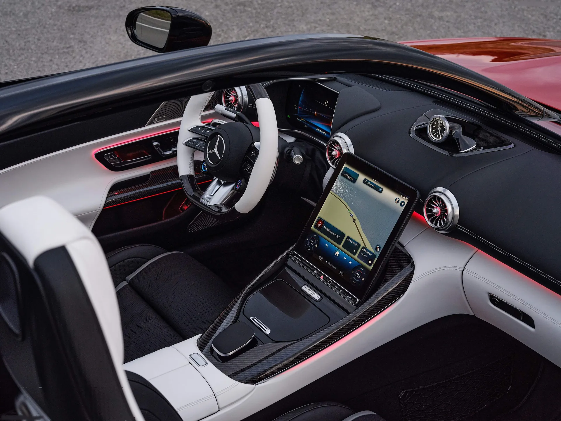 Mercedes-Benz PureSpeed AMG (2025) – interiér