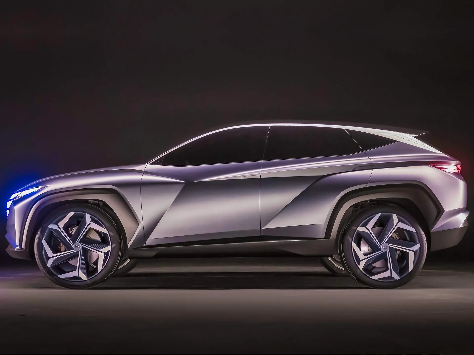 Hyundai Vision T Concept (2019) – boční profil