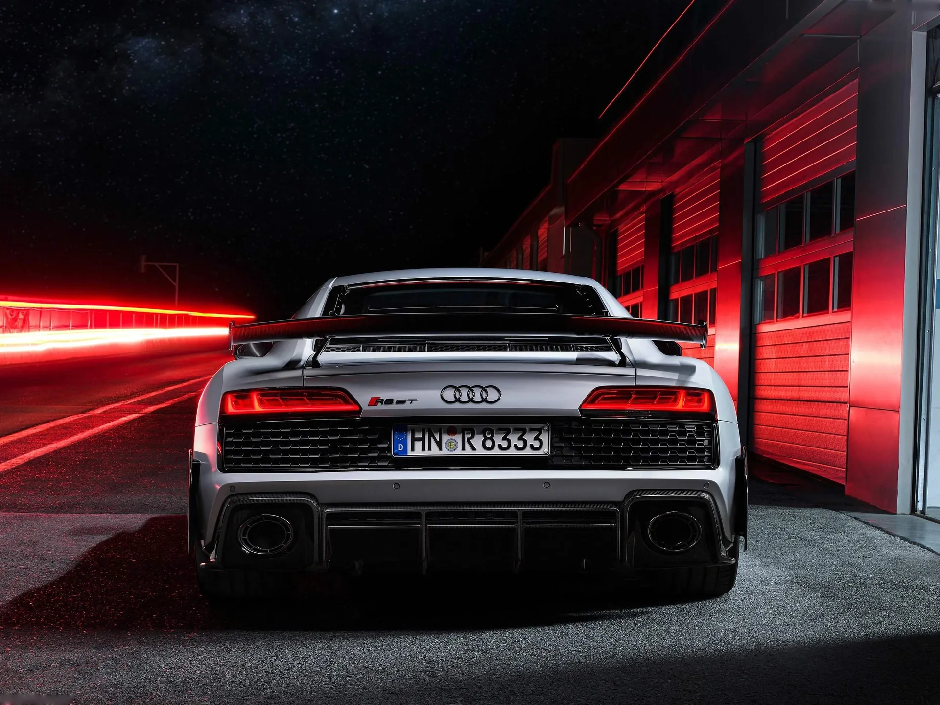 Audi R8 Coupe V10 GT RWD (2023) – zezadu