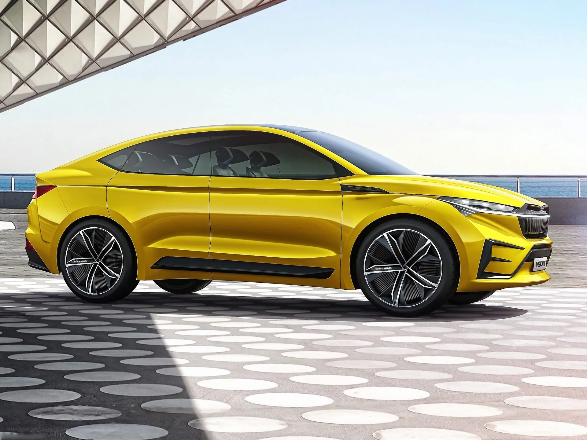 Skoda Vision iV Concept (2019) – boční profil