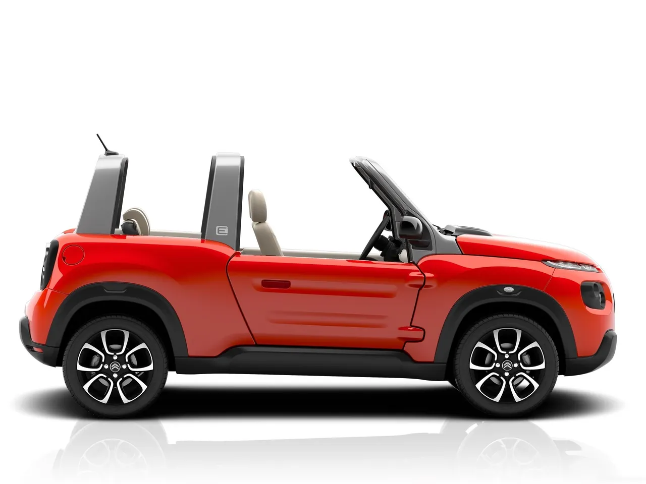 Citroen e-Mehari (2017) – boční profil