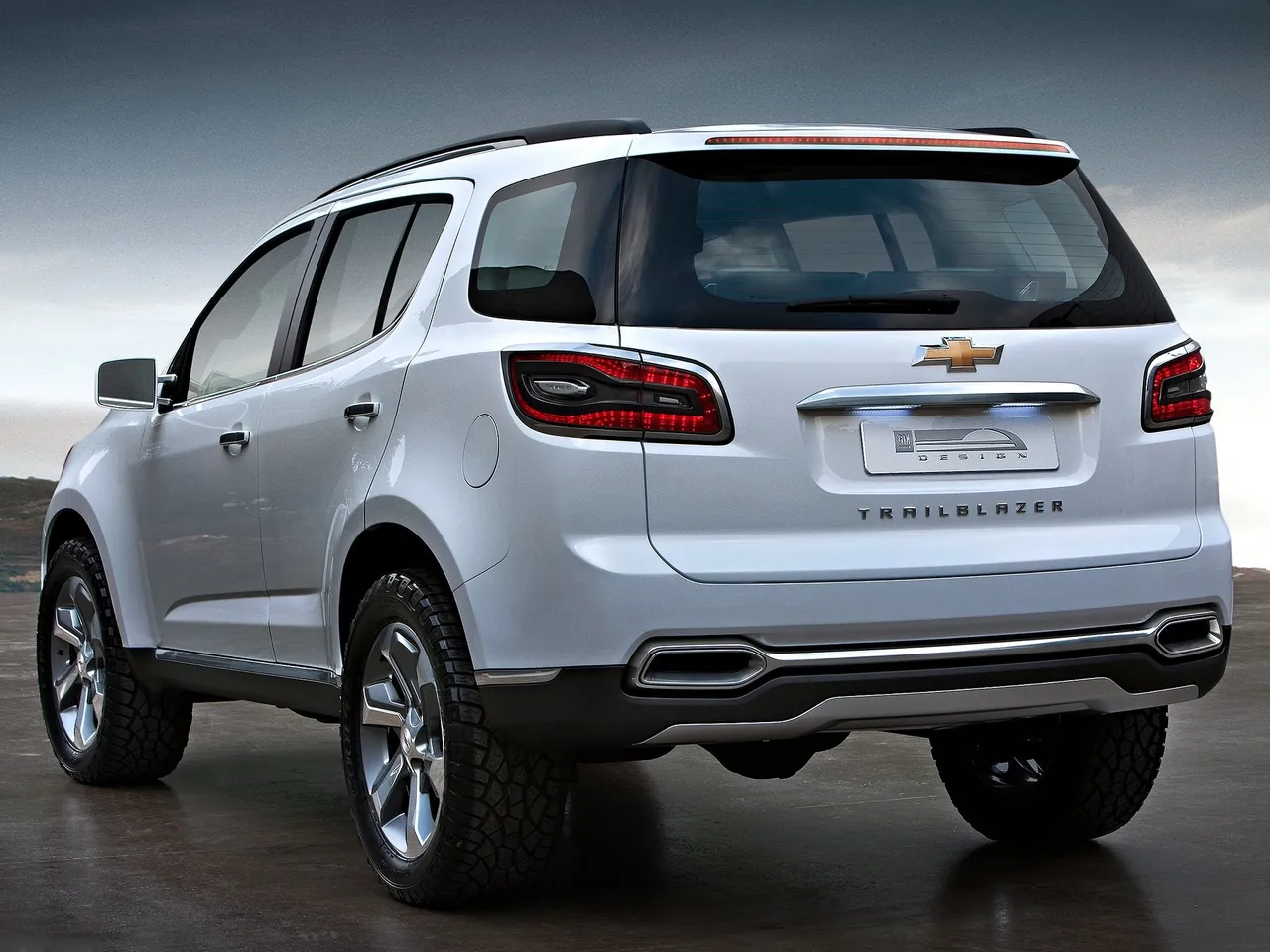Chevrolet TrailBlazer Concept (2011) – zadní tříčtvrteční pohled