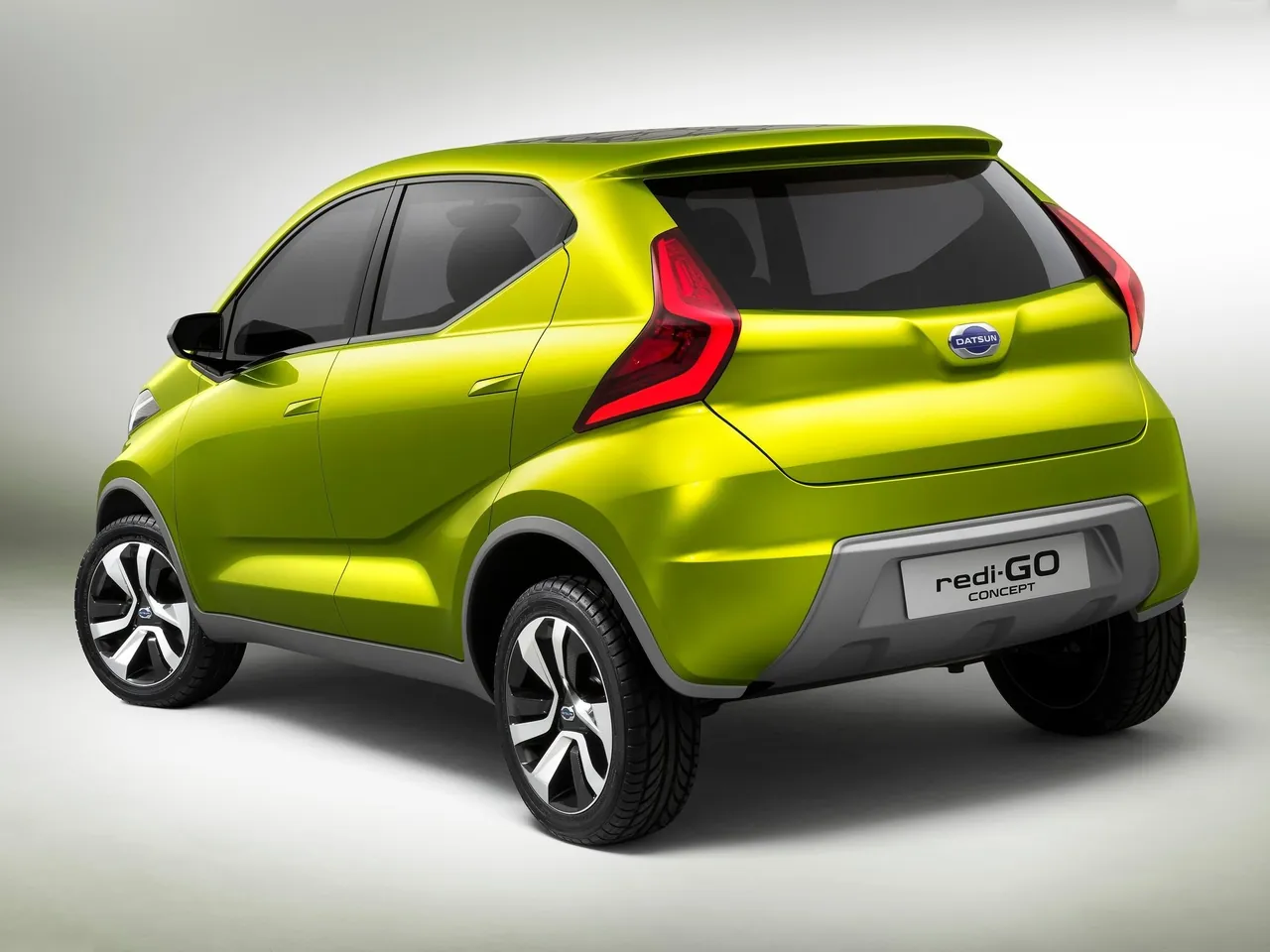 Datsun redi-Go Concept (2014) – zadní tříčtvrteční pohled