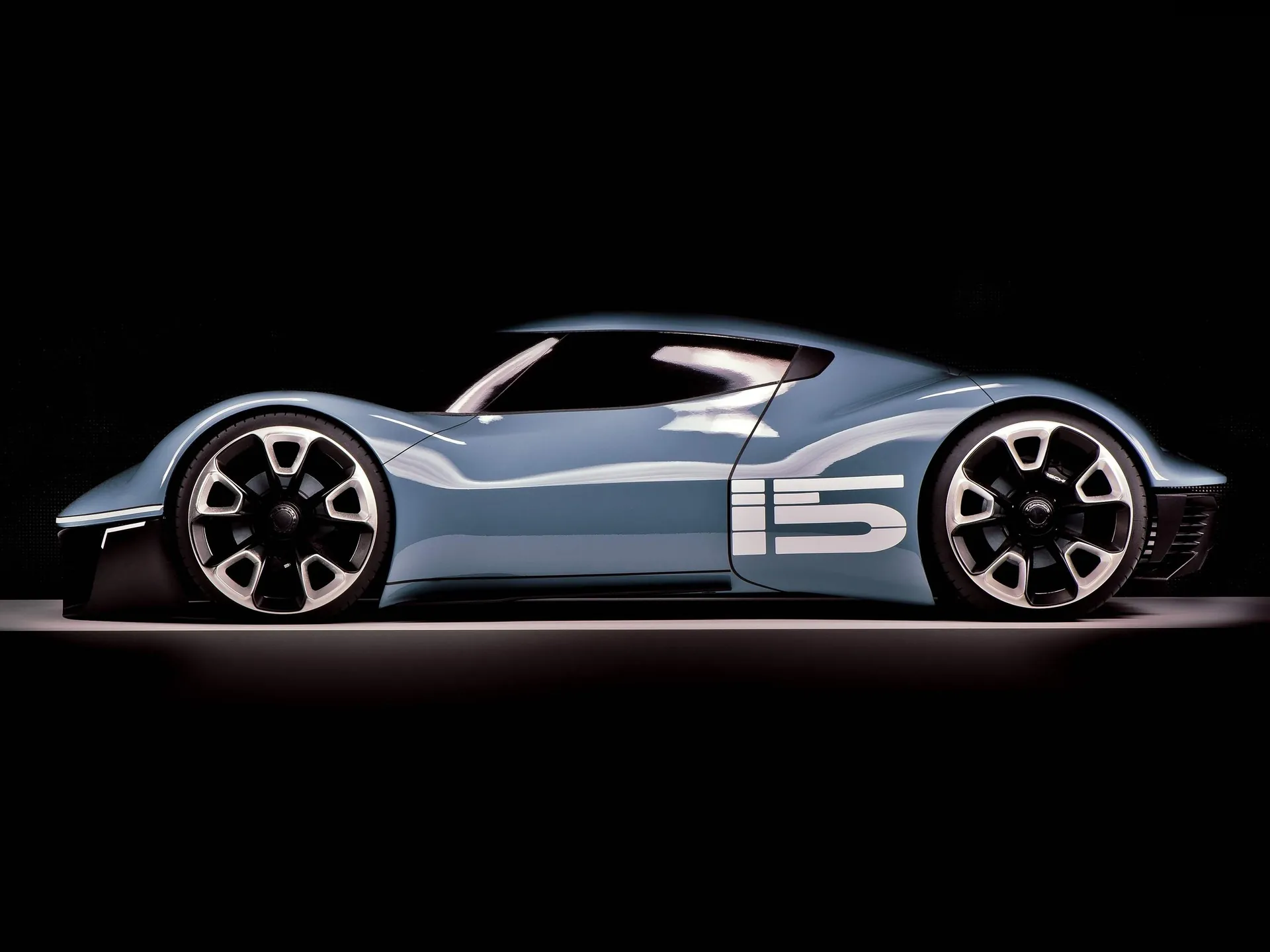 Porsche Vision 916 Concept (2016) – boční profil