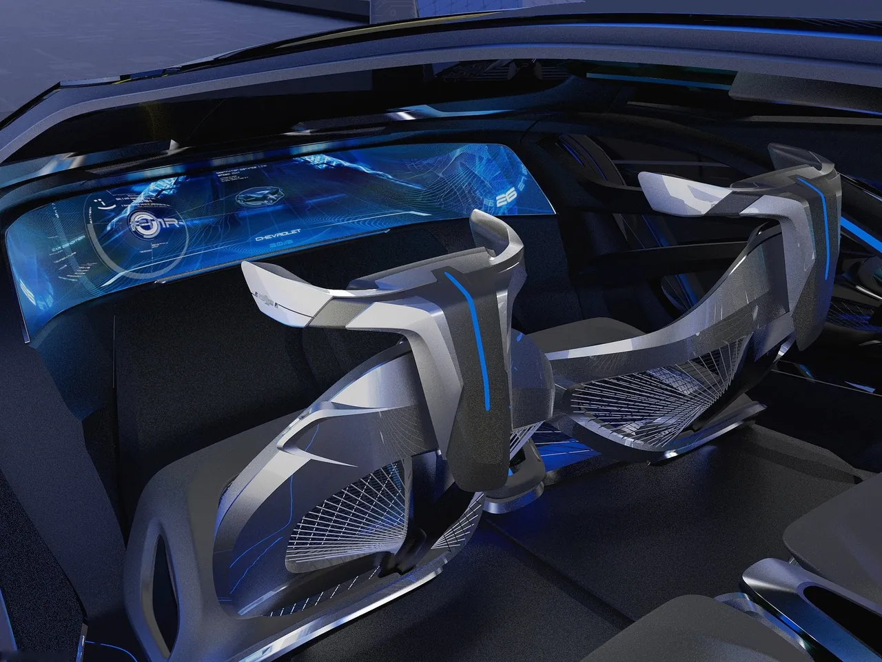 Chevrolet FNR Concept (2015) – interiér