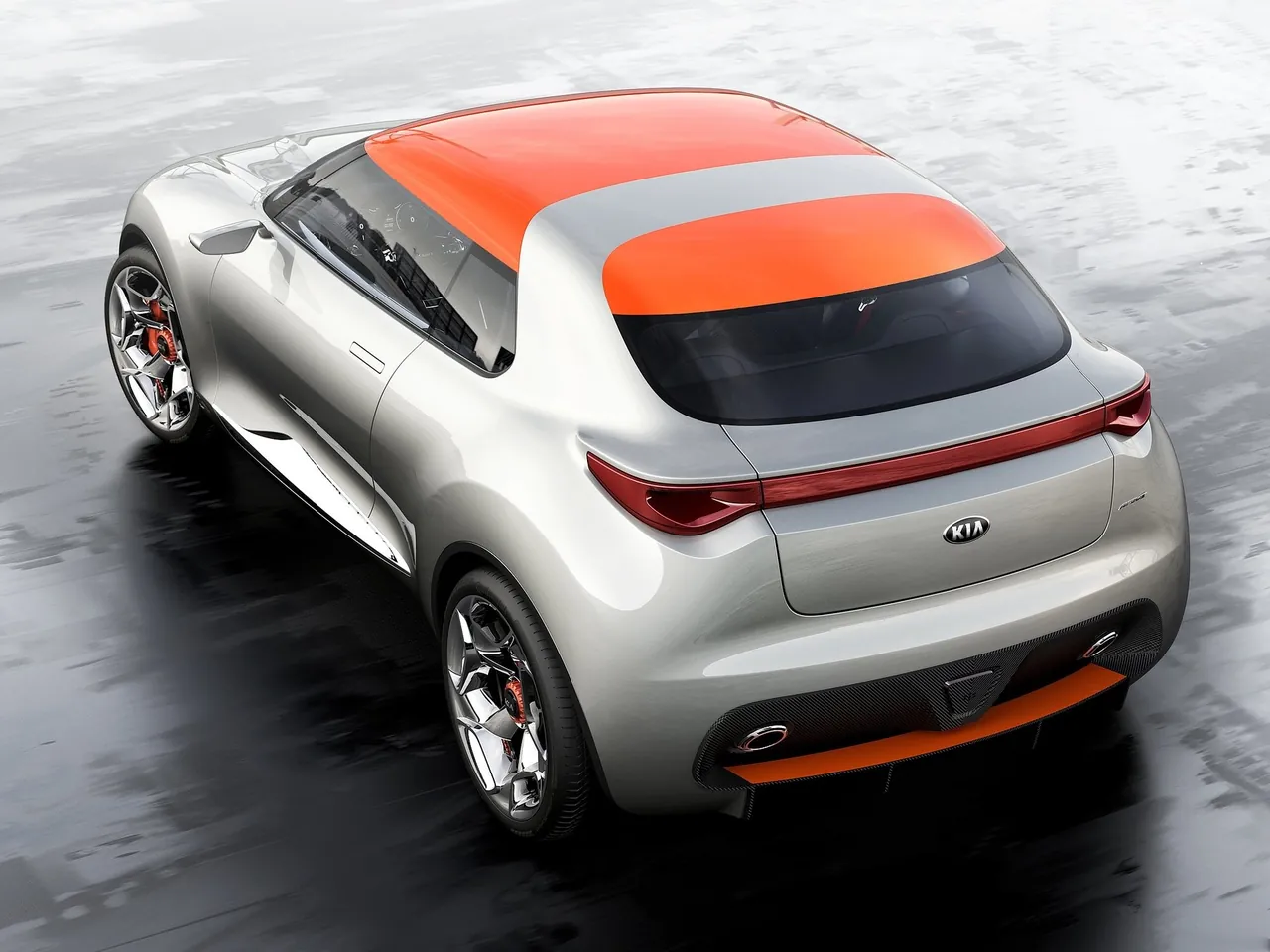 Kia Provo Concept (2013) – zadní tříčtvrteční pohled