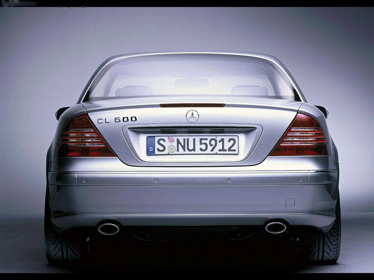 Mercedes-Benz CL600 (2003) - Rear
