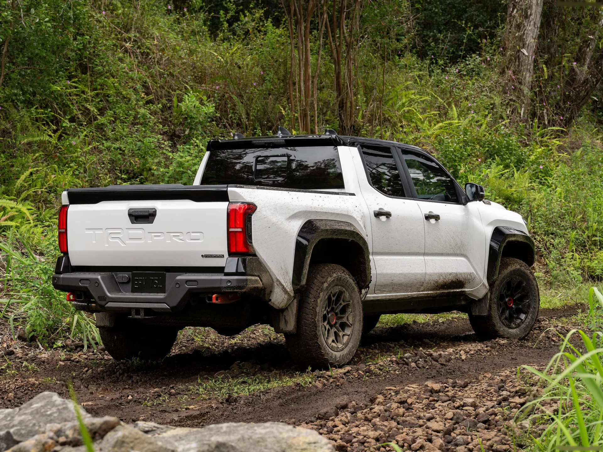 Toyota Tacoma TRD Pro (2024) – zadní tříčtvrteční pohled