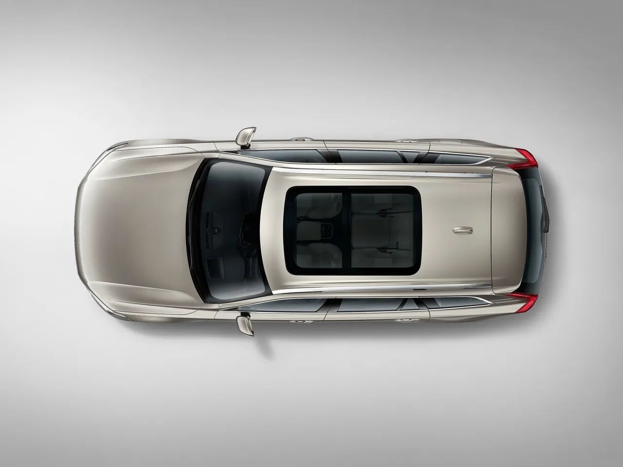 Volvo XC90 (2015) – pohled shora