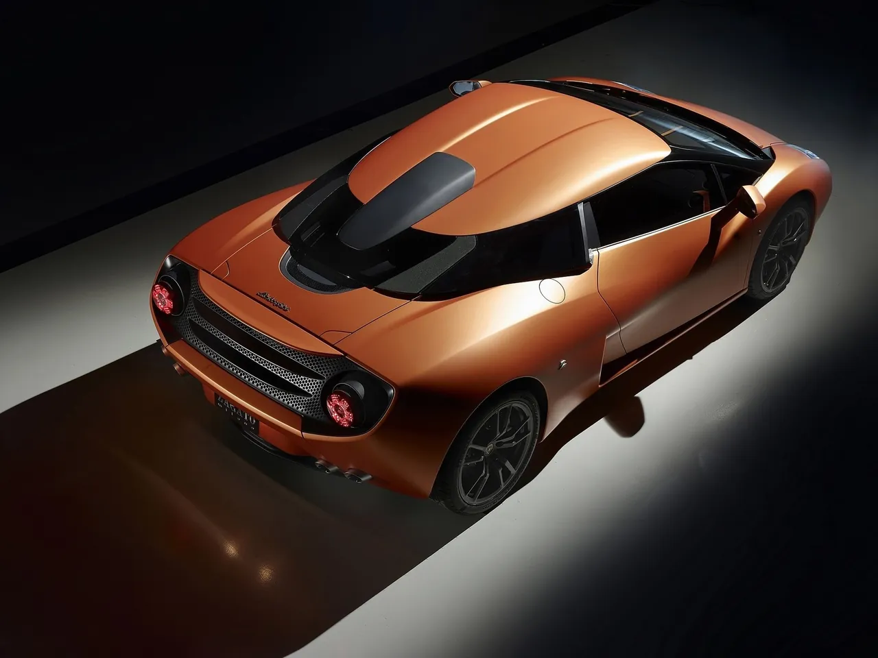 Lamborghini 5-95 Zagato Concept (2014) – zadní tříčtvrteční pohled