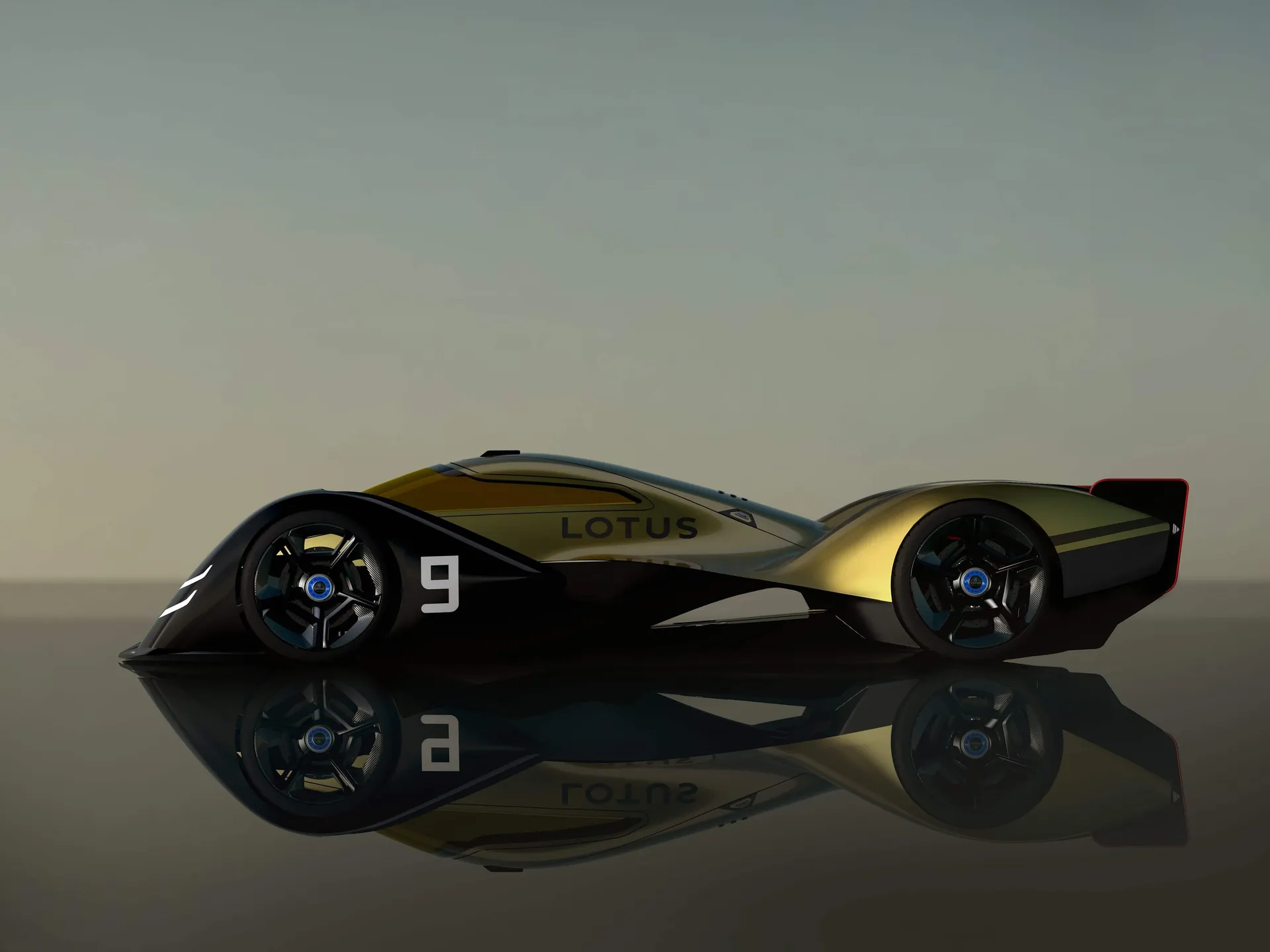 Lotus E-R9 Concept (2021) – boční profil
