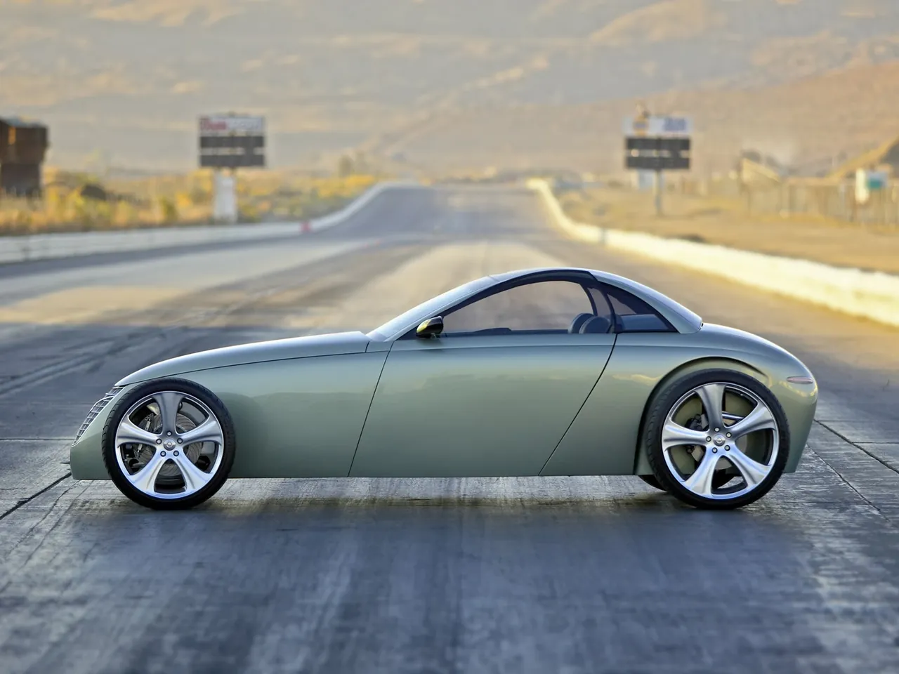 Volvo T6 Roadster Concept (2005) – boční profil
