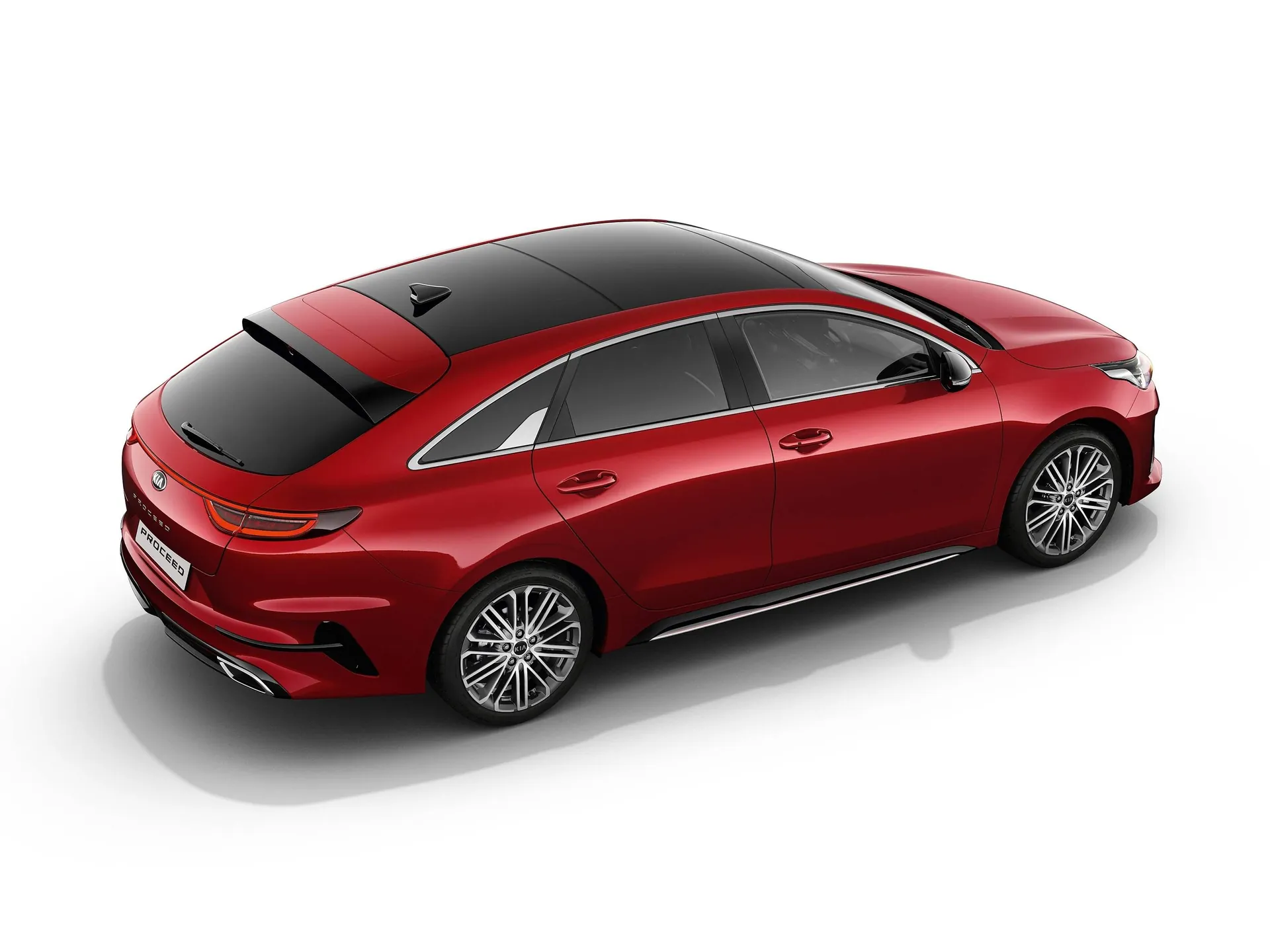 Kia ProCeed (2019) – zadní tříčtvrteční pohled