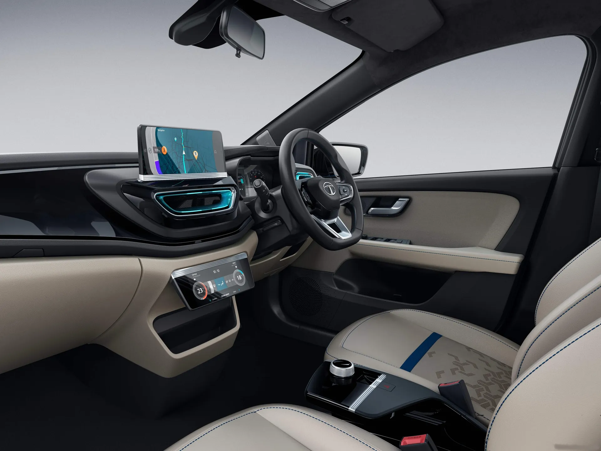 Tata Altroz EV Concept (2019) – interiér