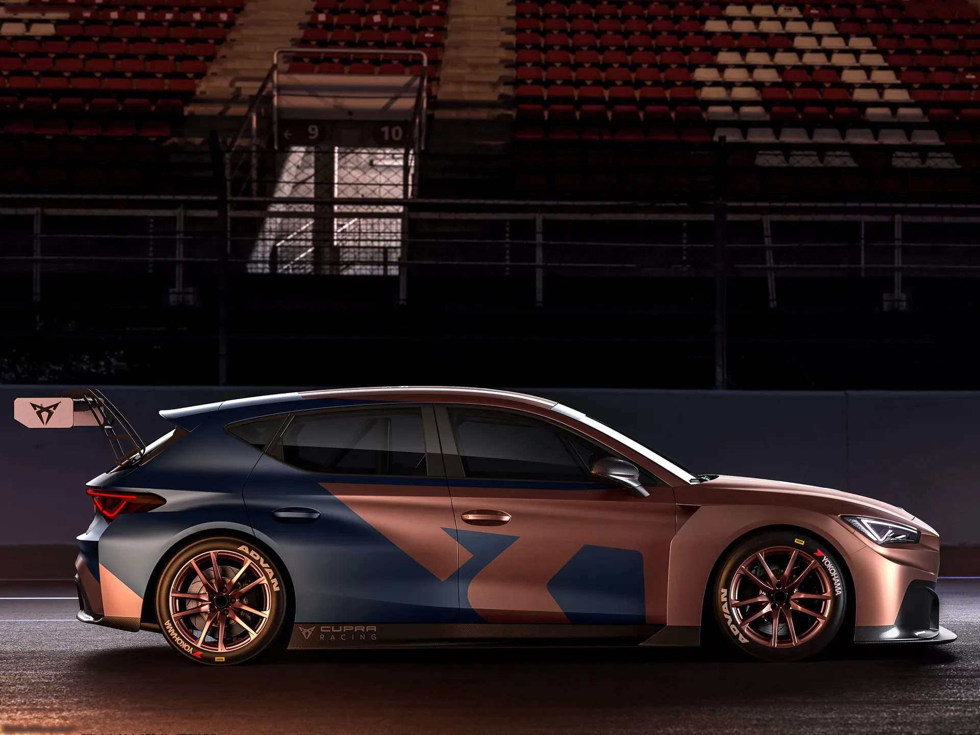 Cupra Leon Competicion (2020) – boční profil