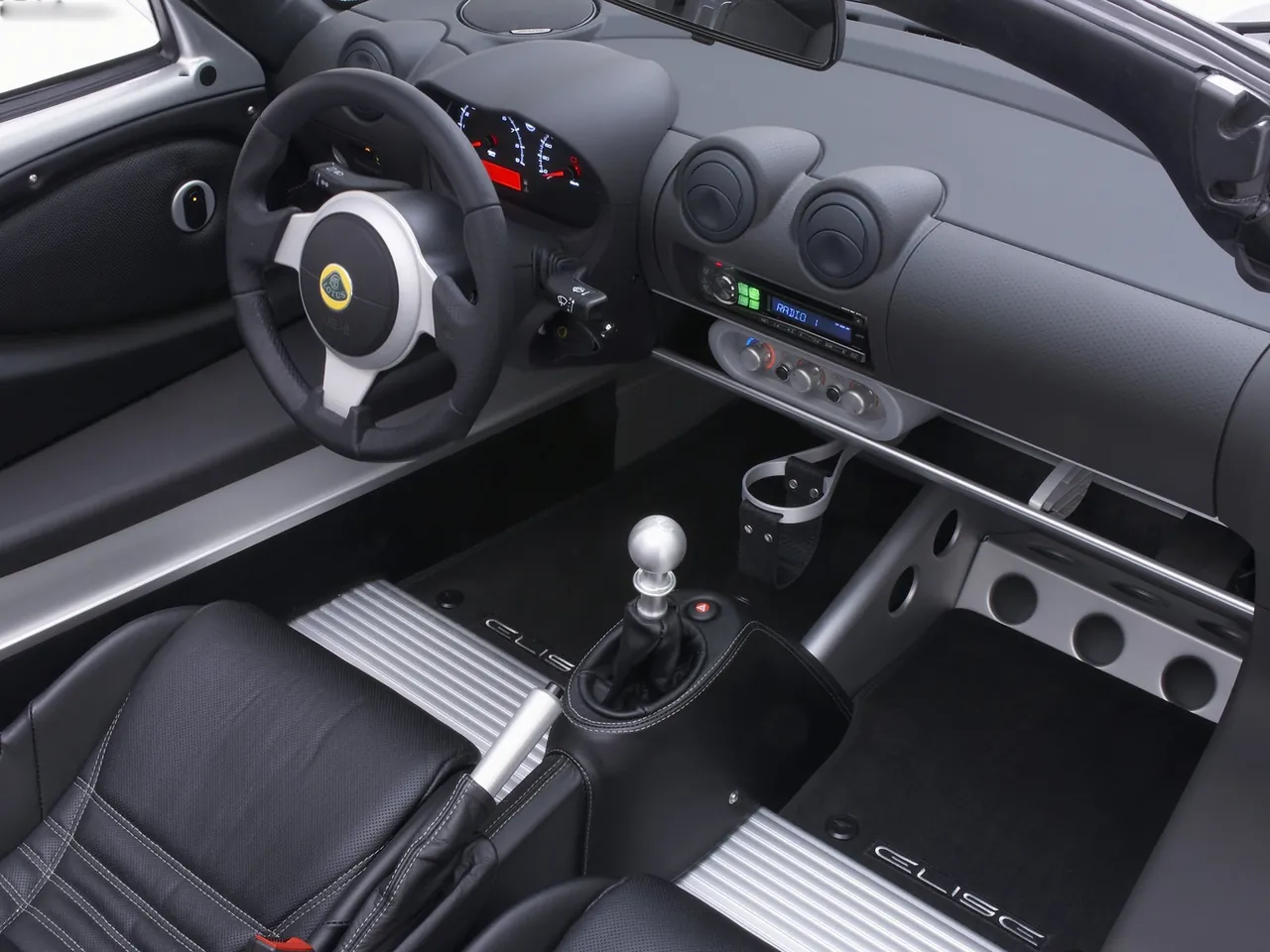 Lotus Elise SC (2008) – interiér