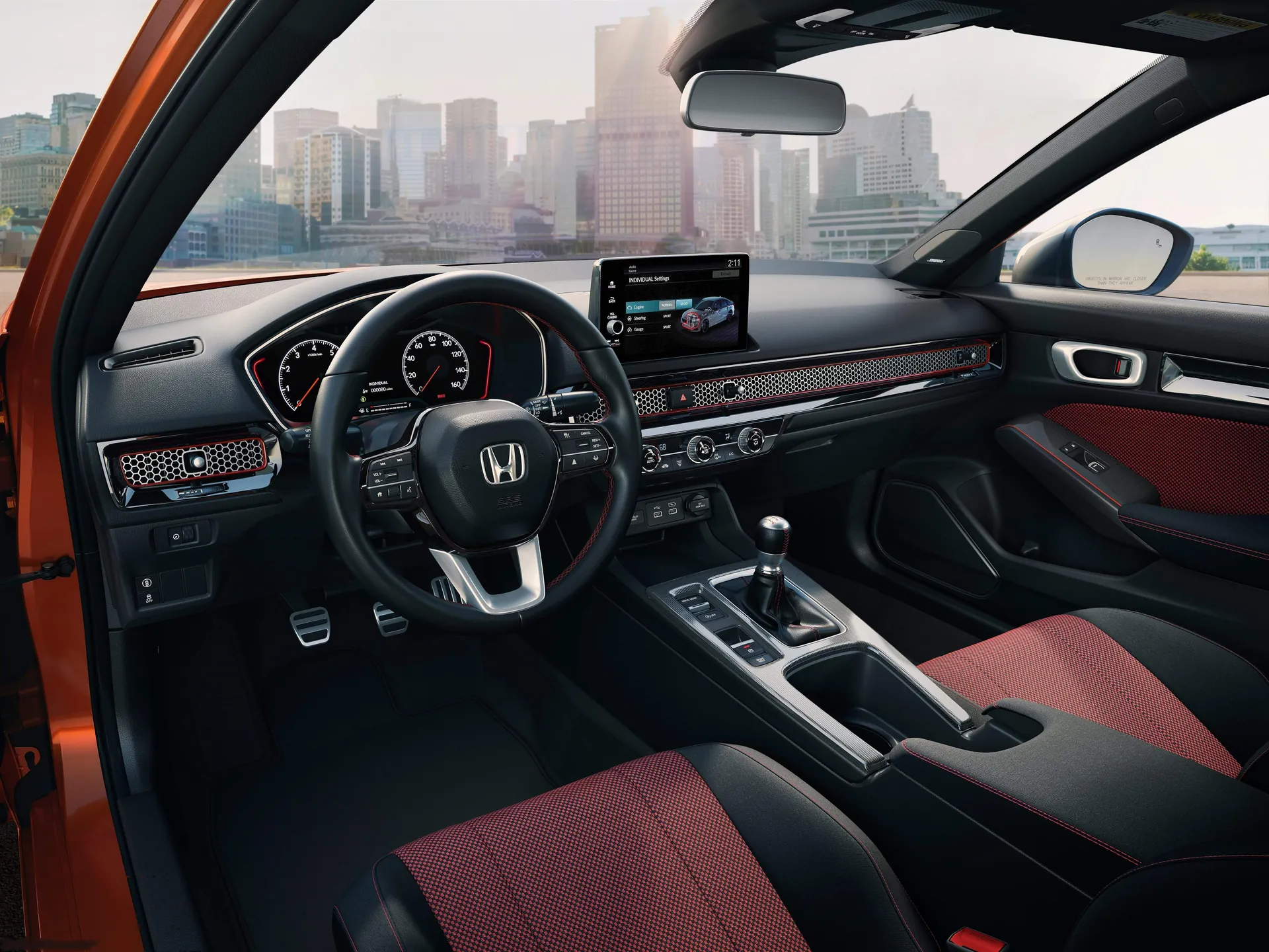 Honda Civic Si (2022) – interiér