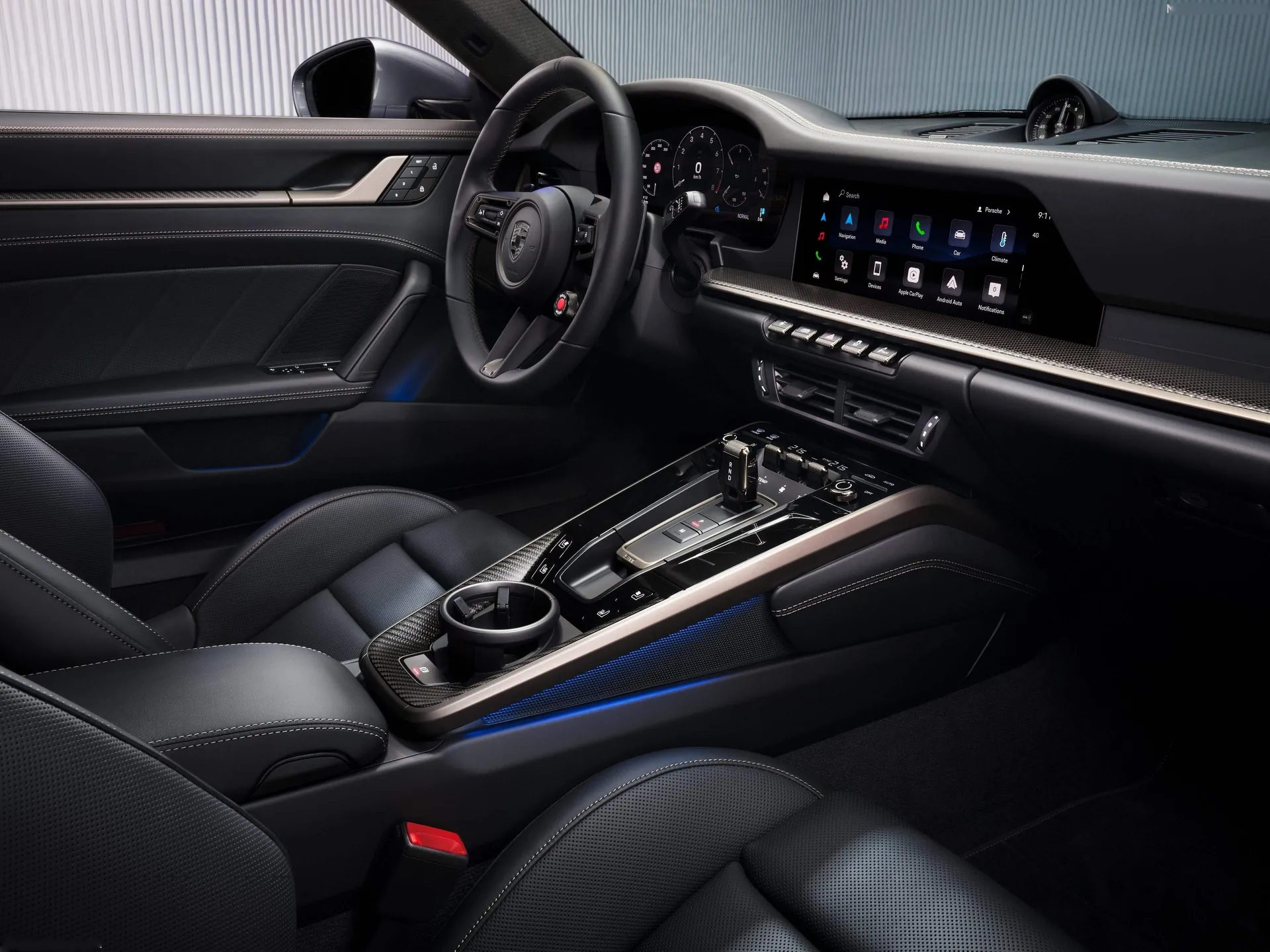 Porsche 911 Turbo S (2026) – interiér