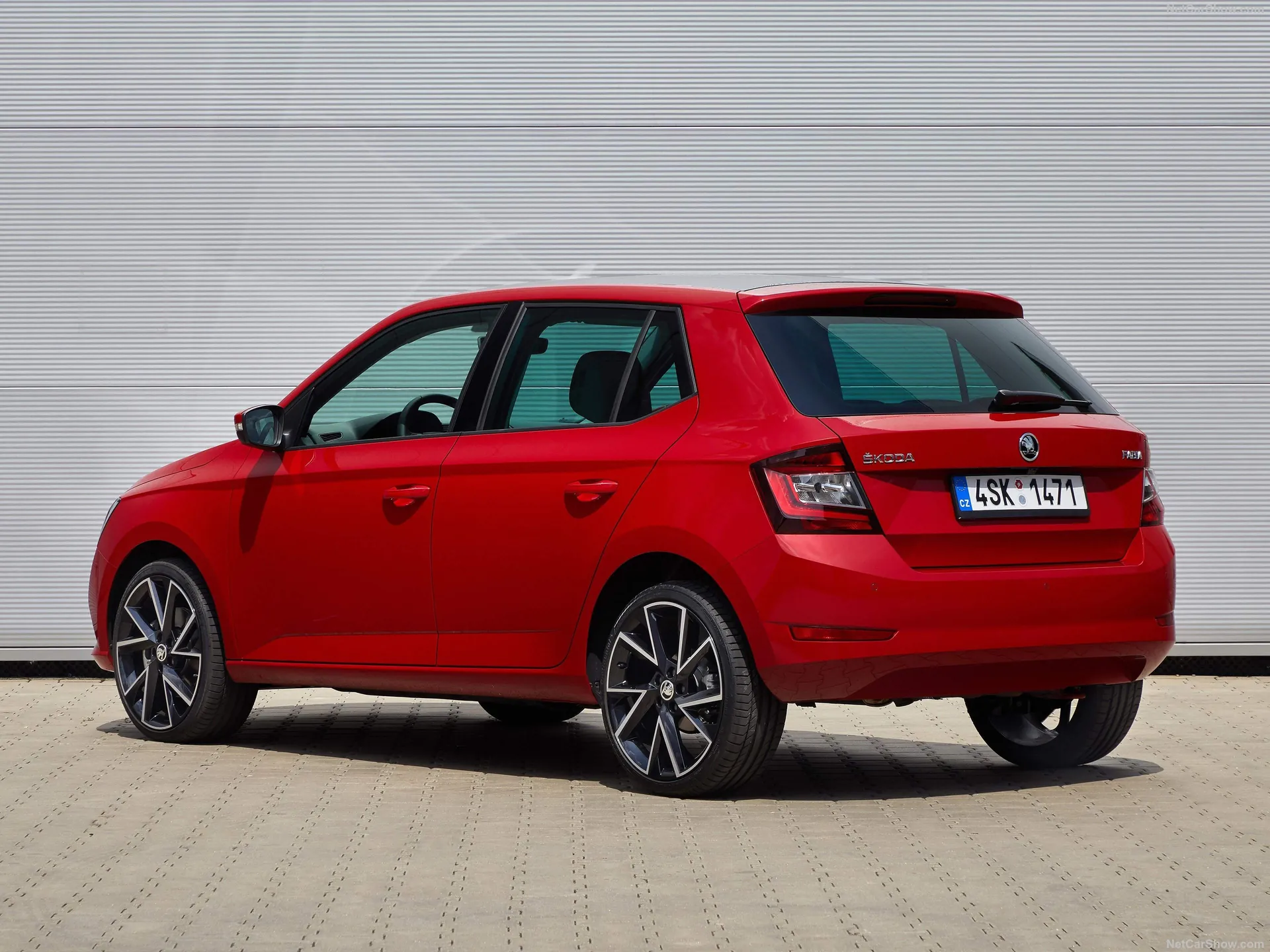 Skoda Fabia (2019) – zadní tříčtvrteční pohled