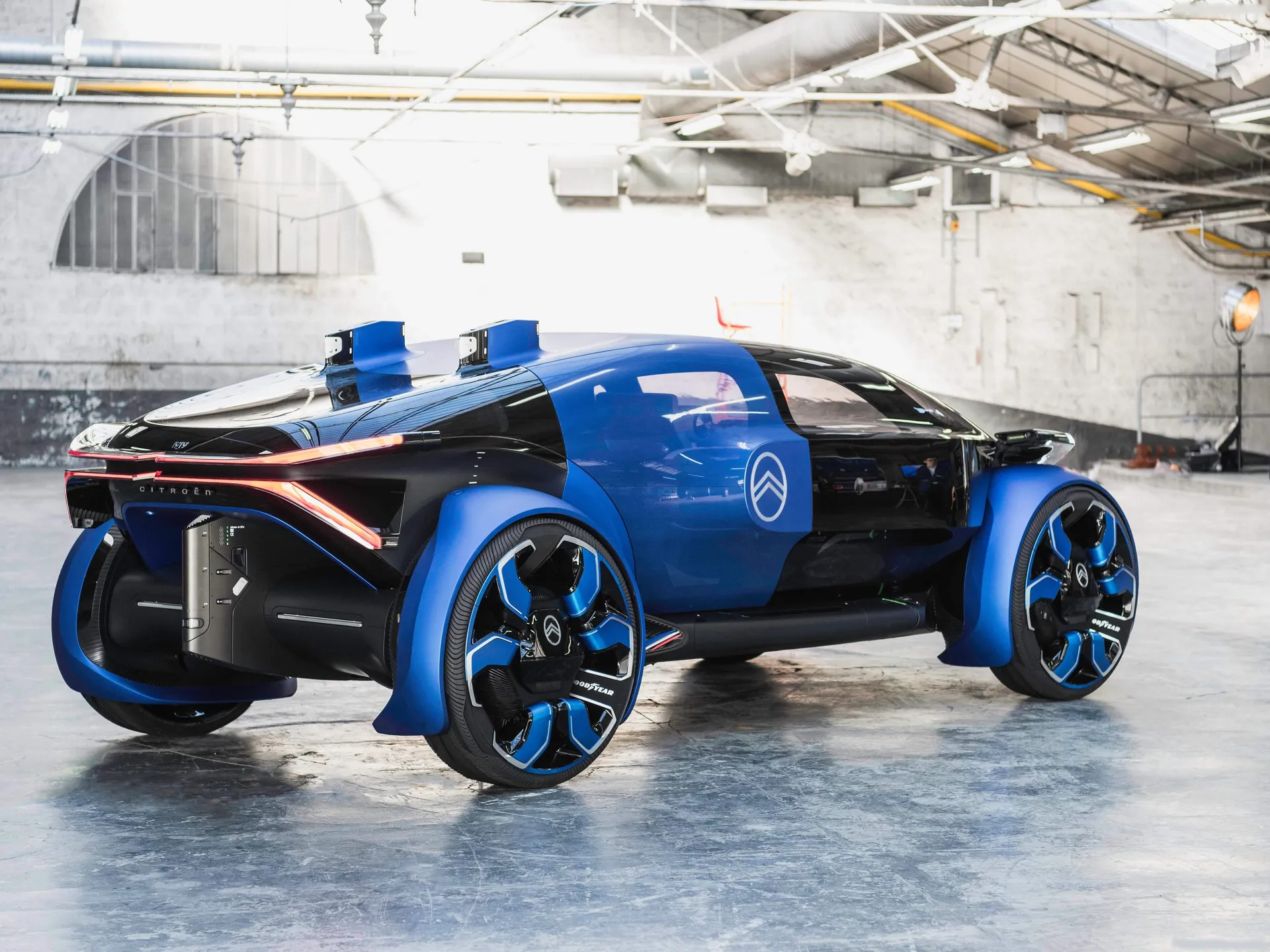 Citroen 19 19 Concept (2019) – zadní tříčtvrteční pohled