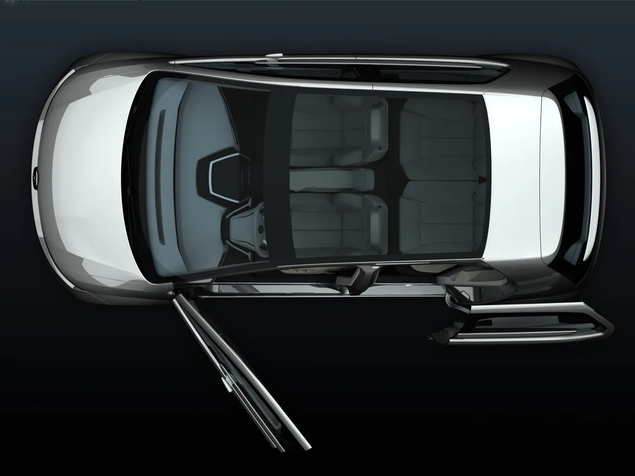 Italdesign Go Concept (2011) – pohled shora