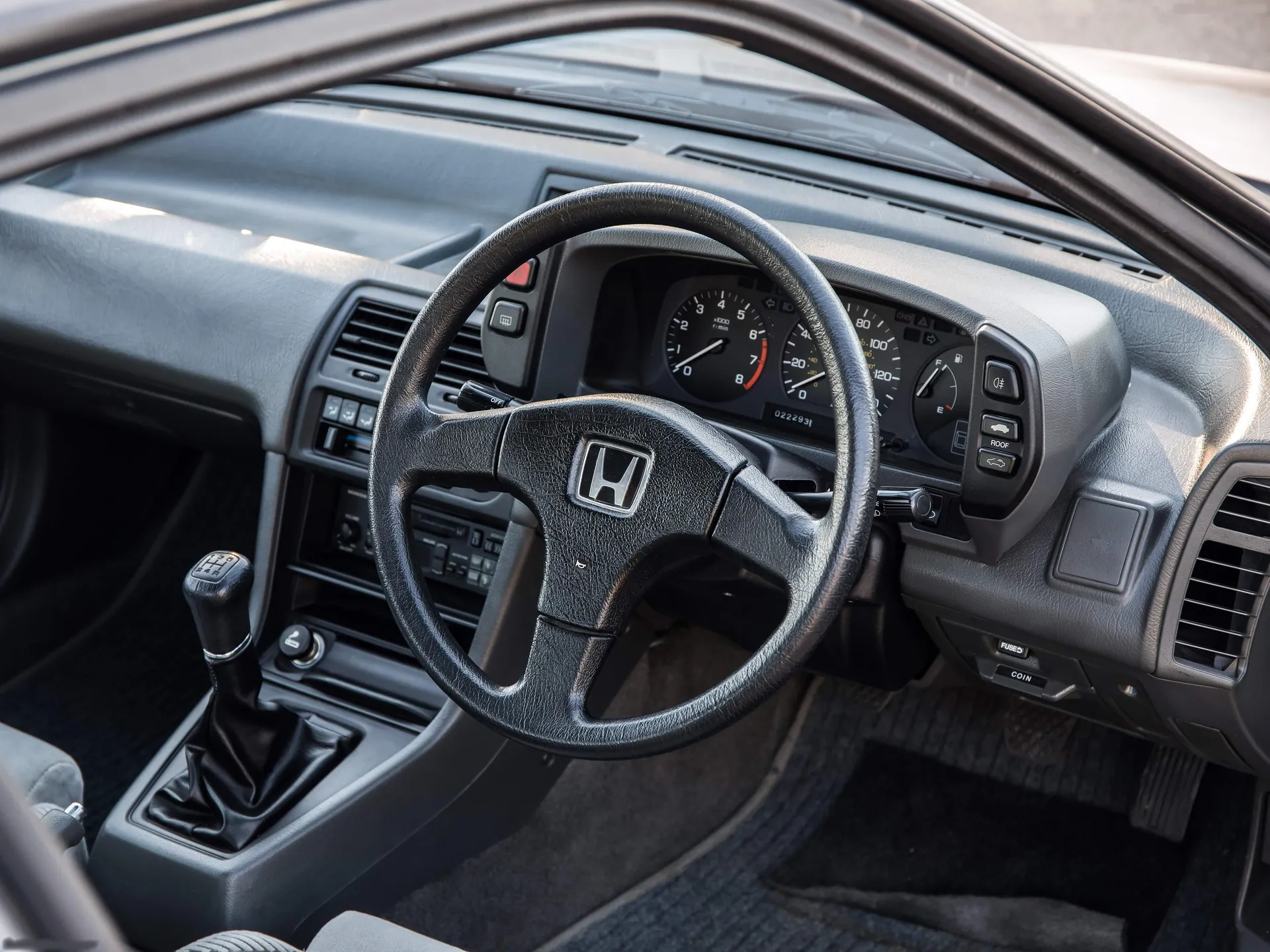 Honda Prelude (1989) – interiér