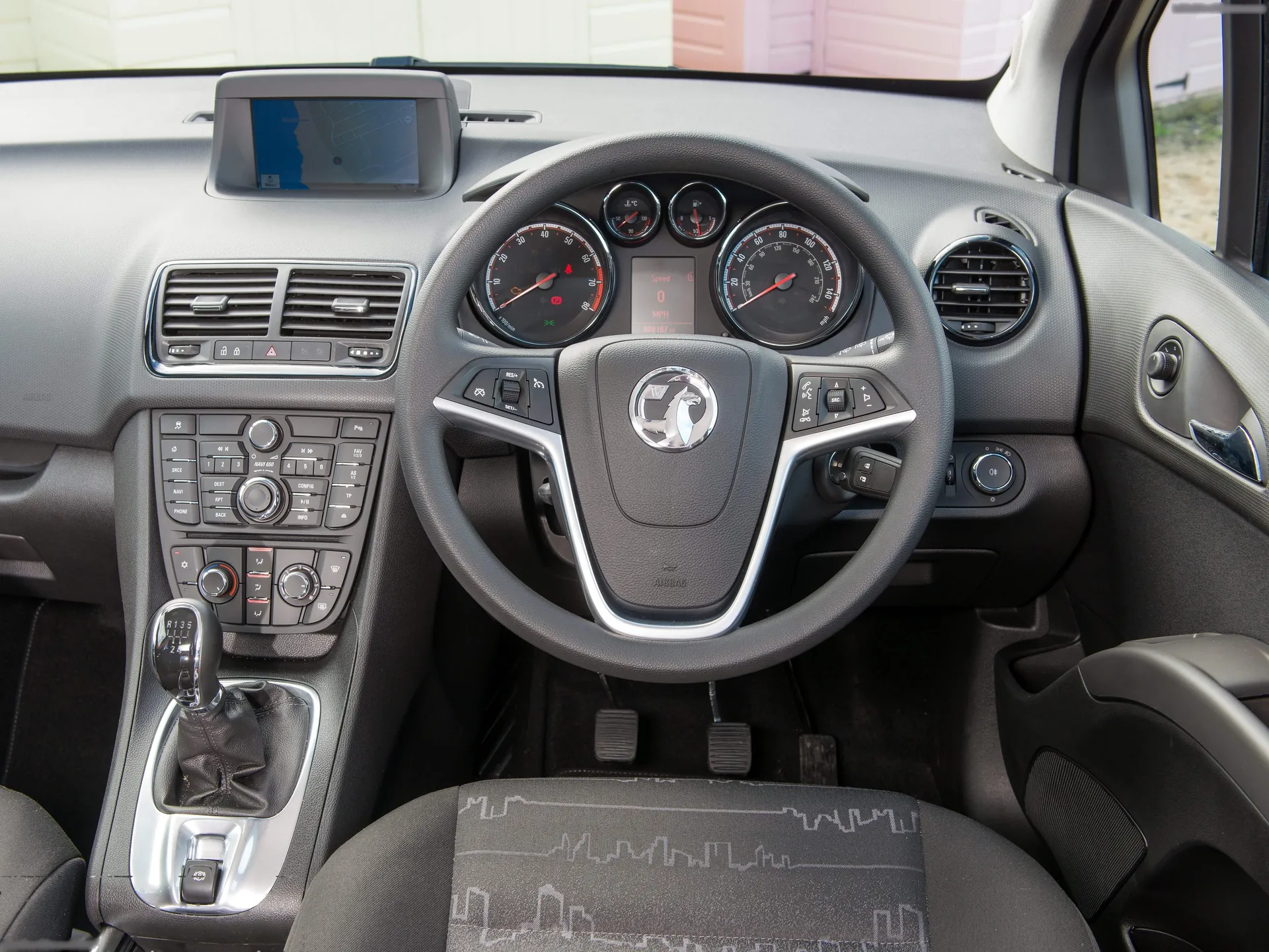 Vauxhall Meriva (2014) – interiér